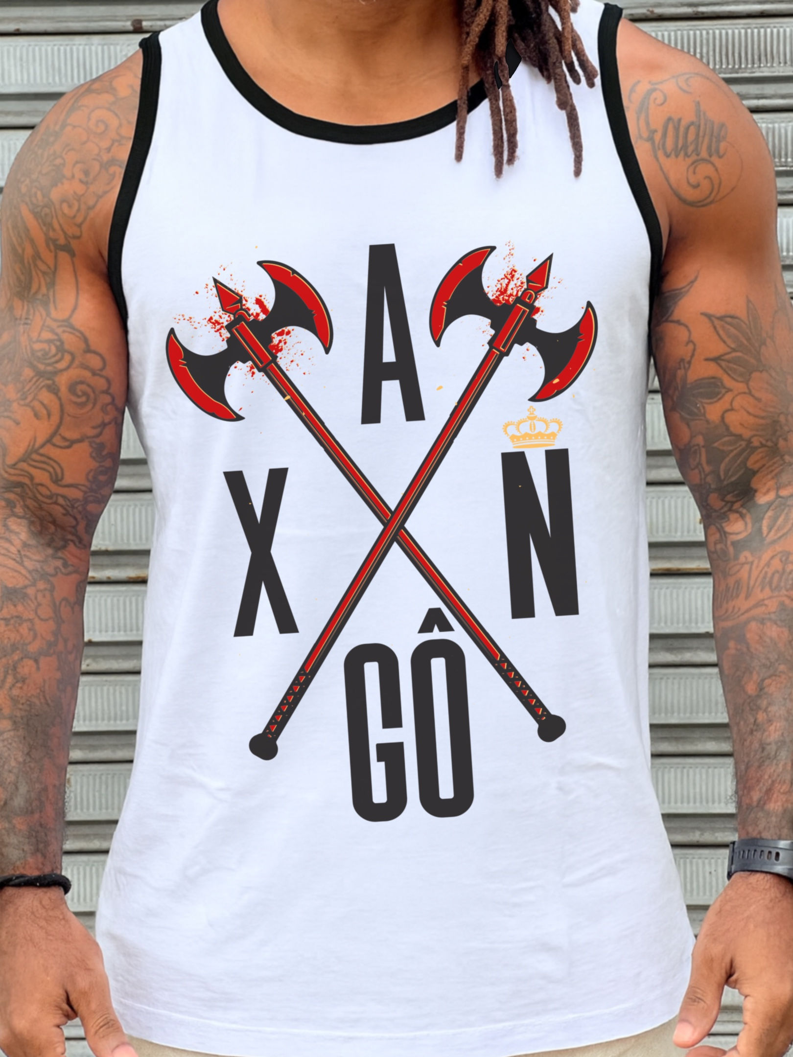 REGATA XANGÔ CRUZADO VIÉS