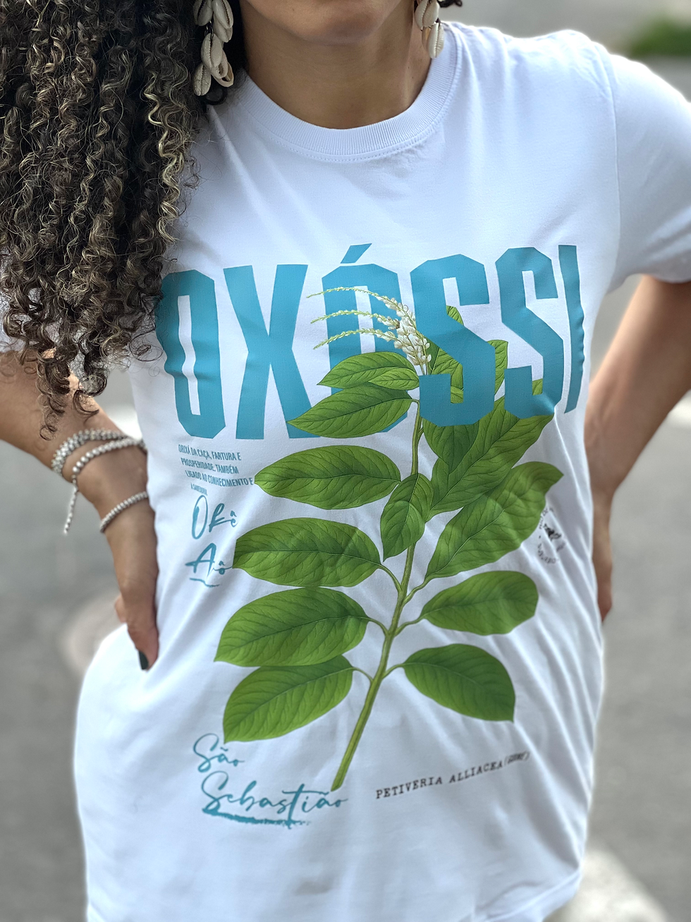 Miniatura: CAMISETA UNISSEX OXÓSSI BOTÂNICA 