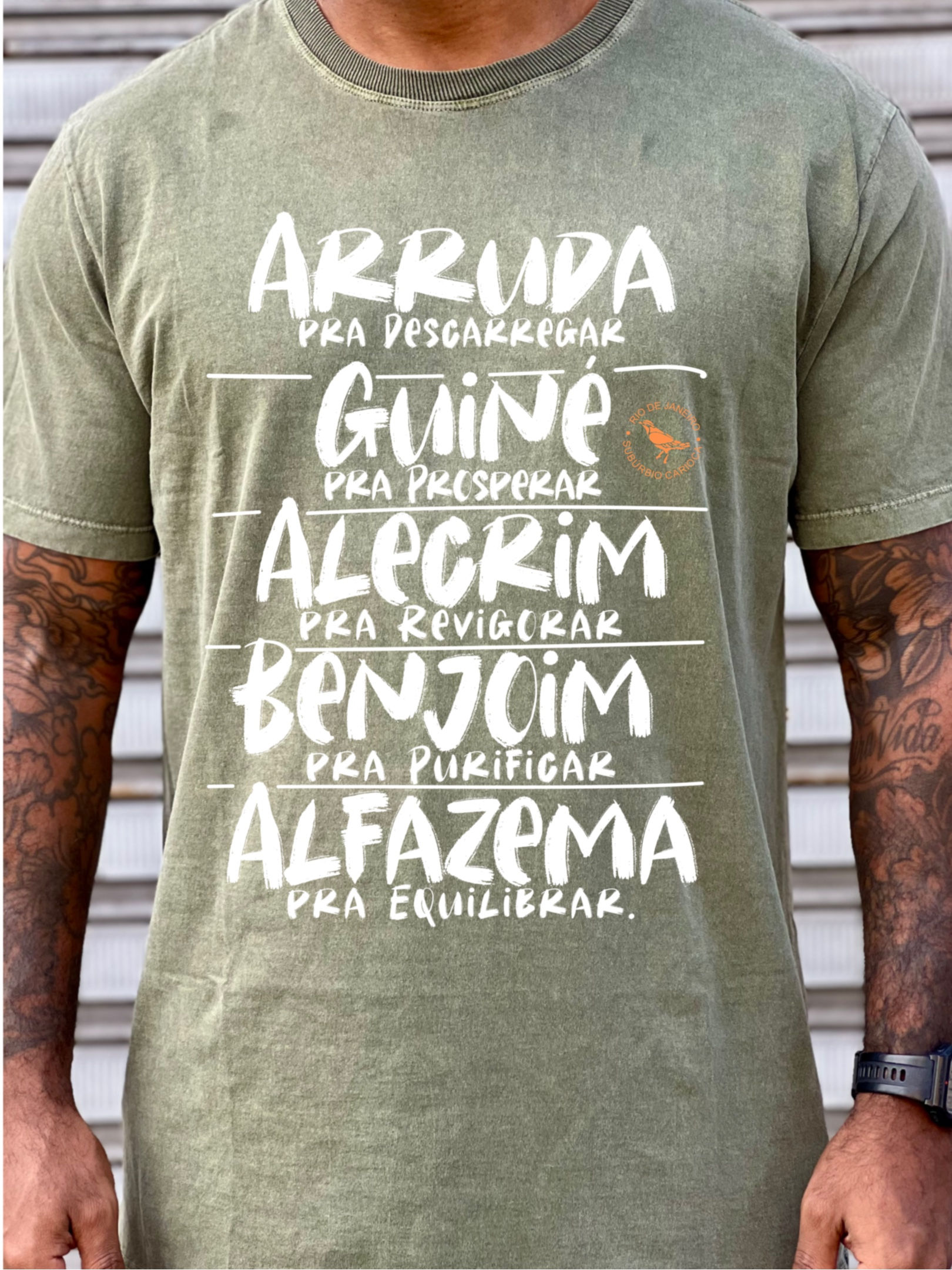 CAMISETA ERVAS STONE