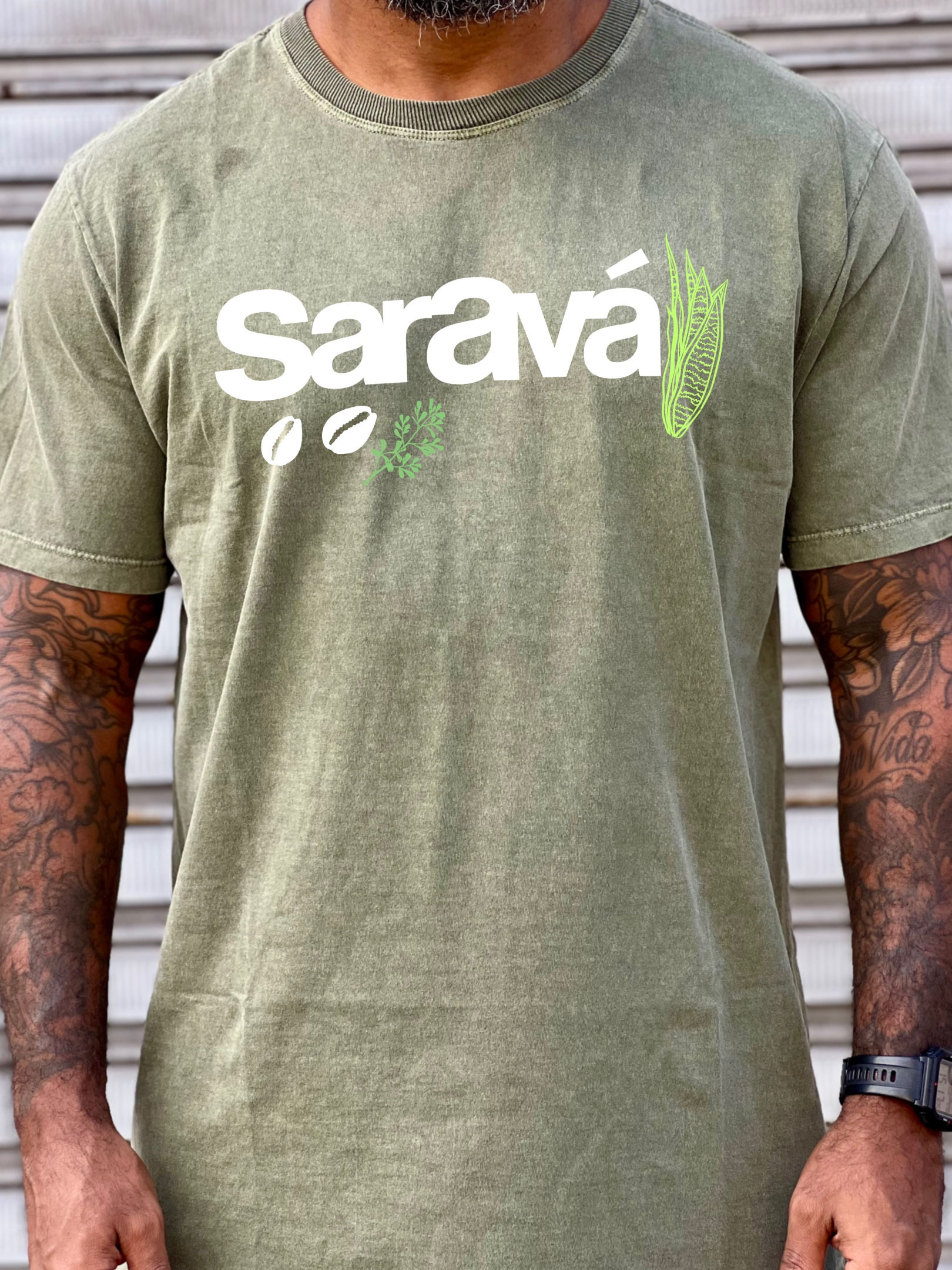 CAMISETA SARAVÁ STONE