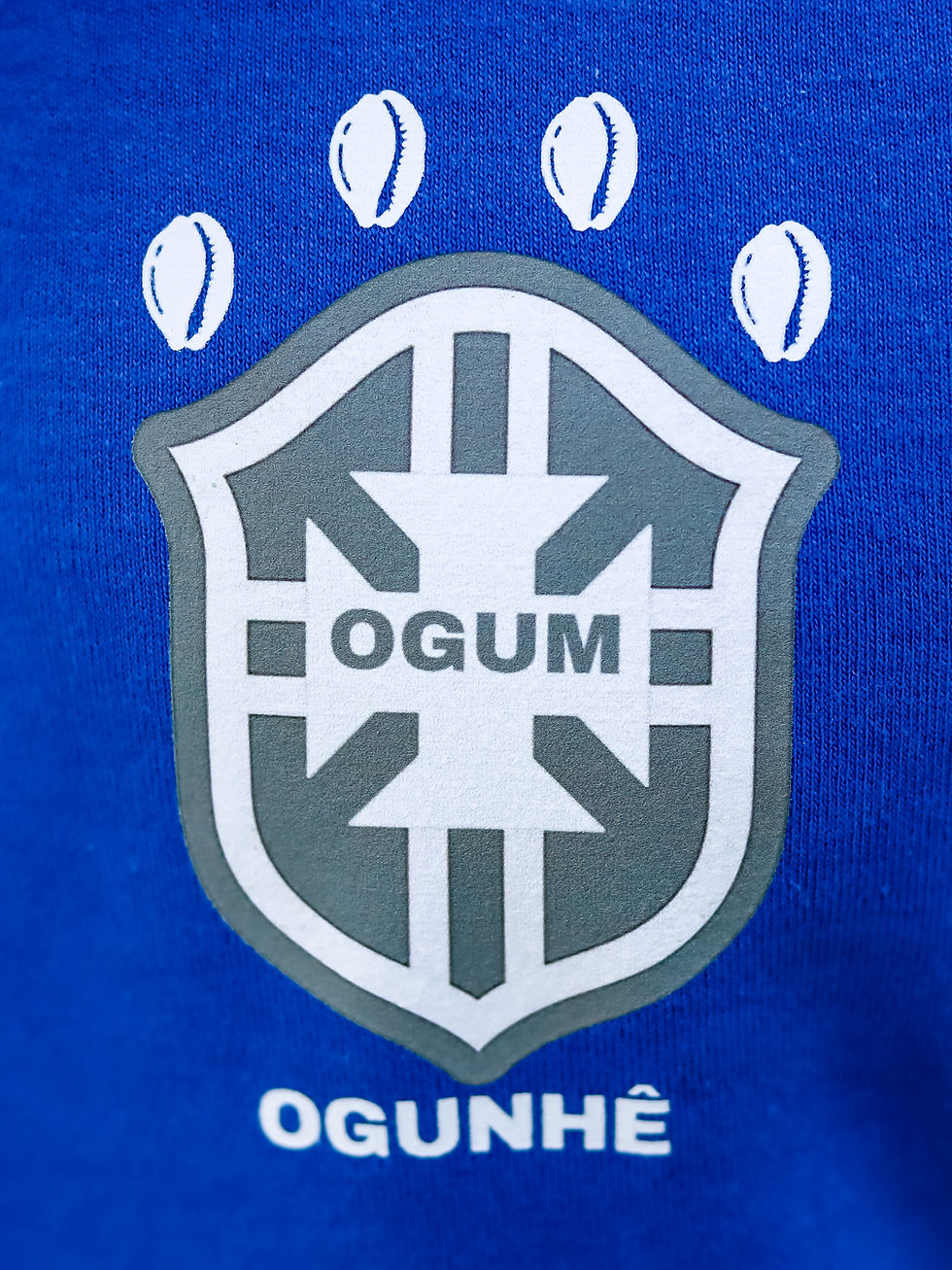 Miniatura: CAMISETA OGUNHÊ BRASIL MALHÃO 