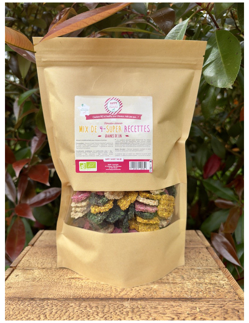 Crackers Cheval MIX 4 RECETTES