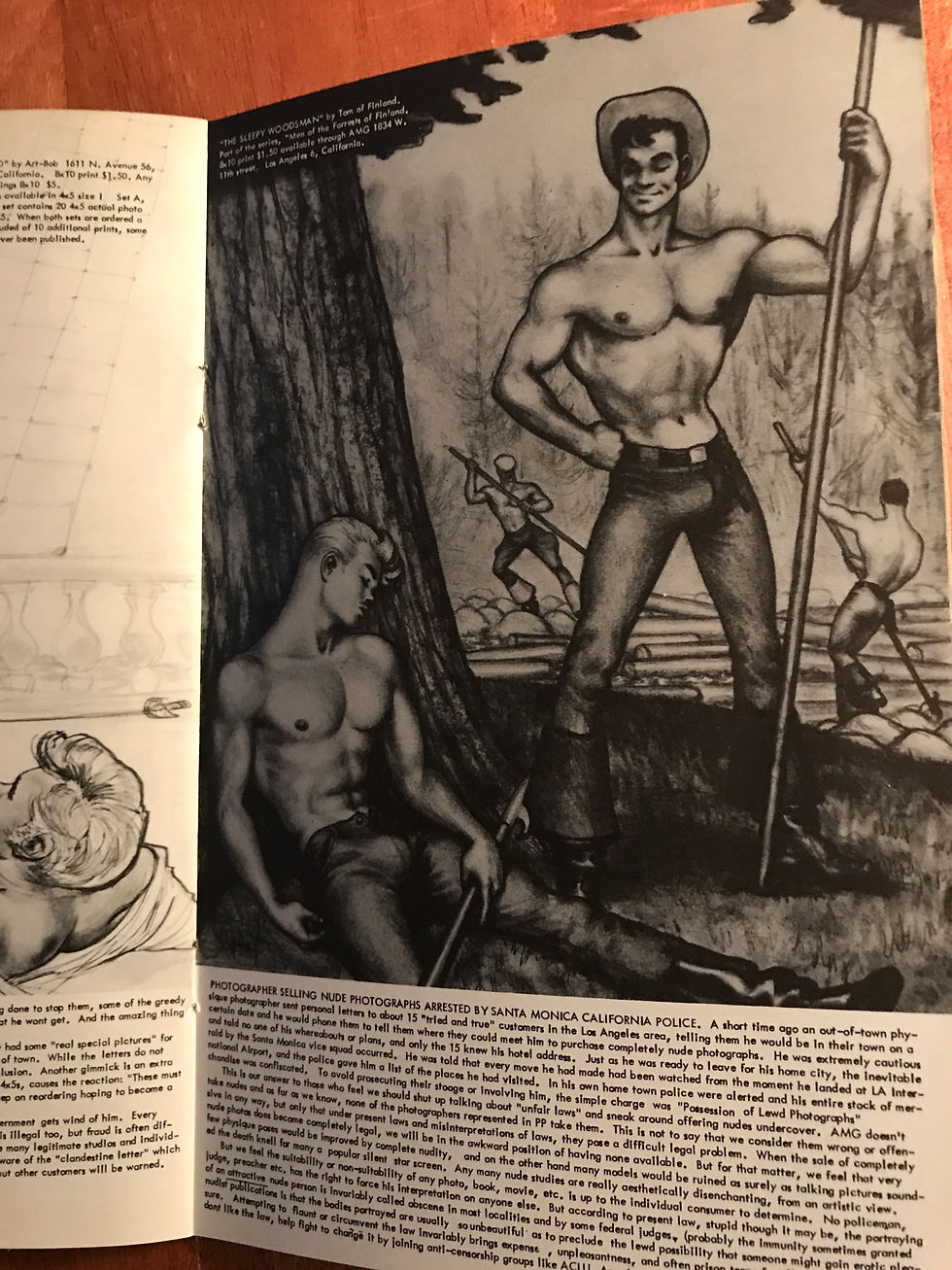 Thumbnail: RARE Physique Pictorial Vol.7 No.4 1957 Original Uncirculated Bob Mizer Estate E