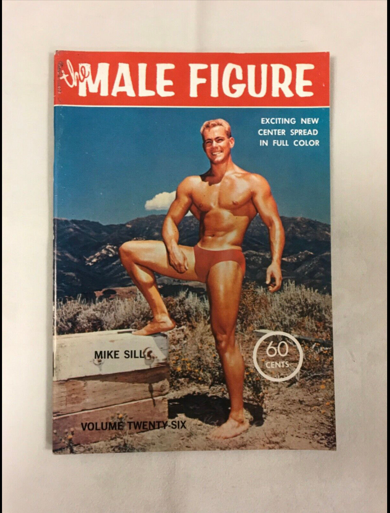 Gay Men's Zine Bruce of L.A. THE MALE FIGURE #26 Uncirculated 1962 Color Center