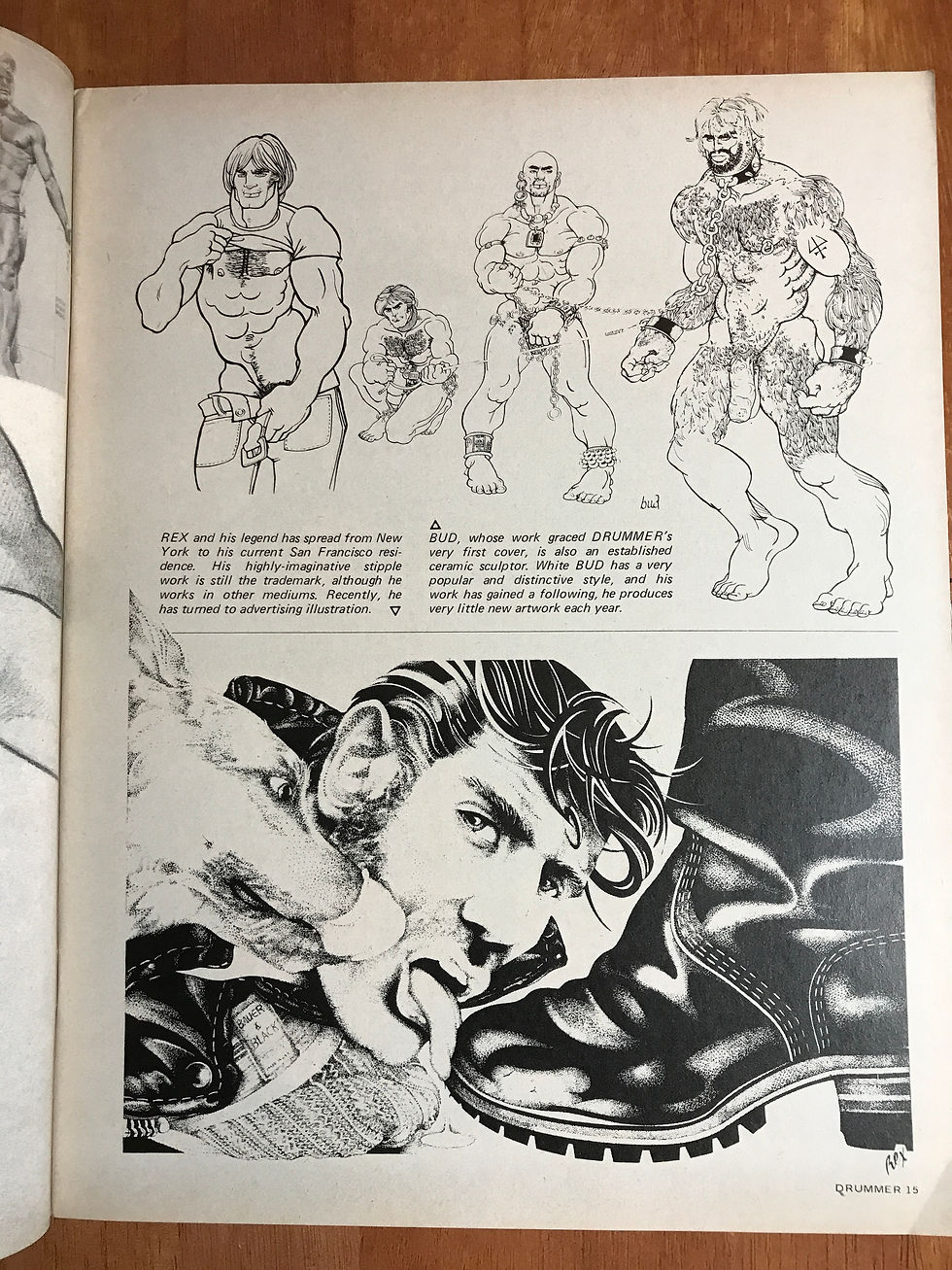 Thumbnail: Drummer #38 Gay Men's Leather Magazine 1978 Macho Male