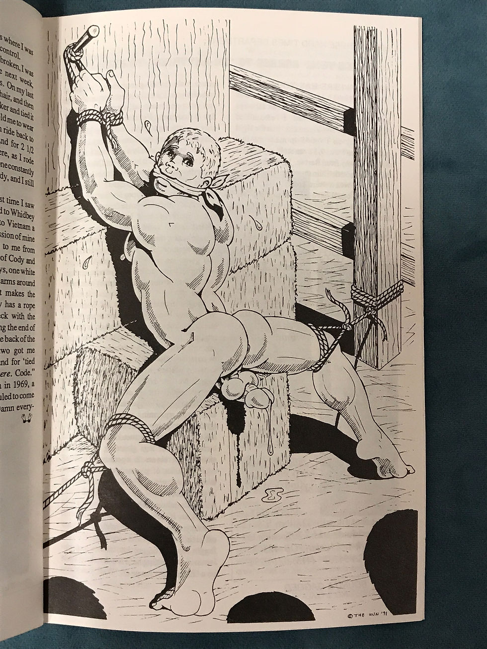 Thumbnail: BOUND & GAGGED #21 1991, Gay Men’s Bondage Guide Magazine, Ar