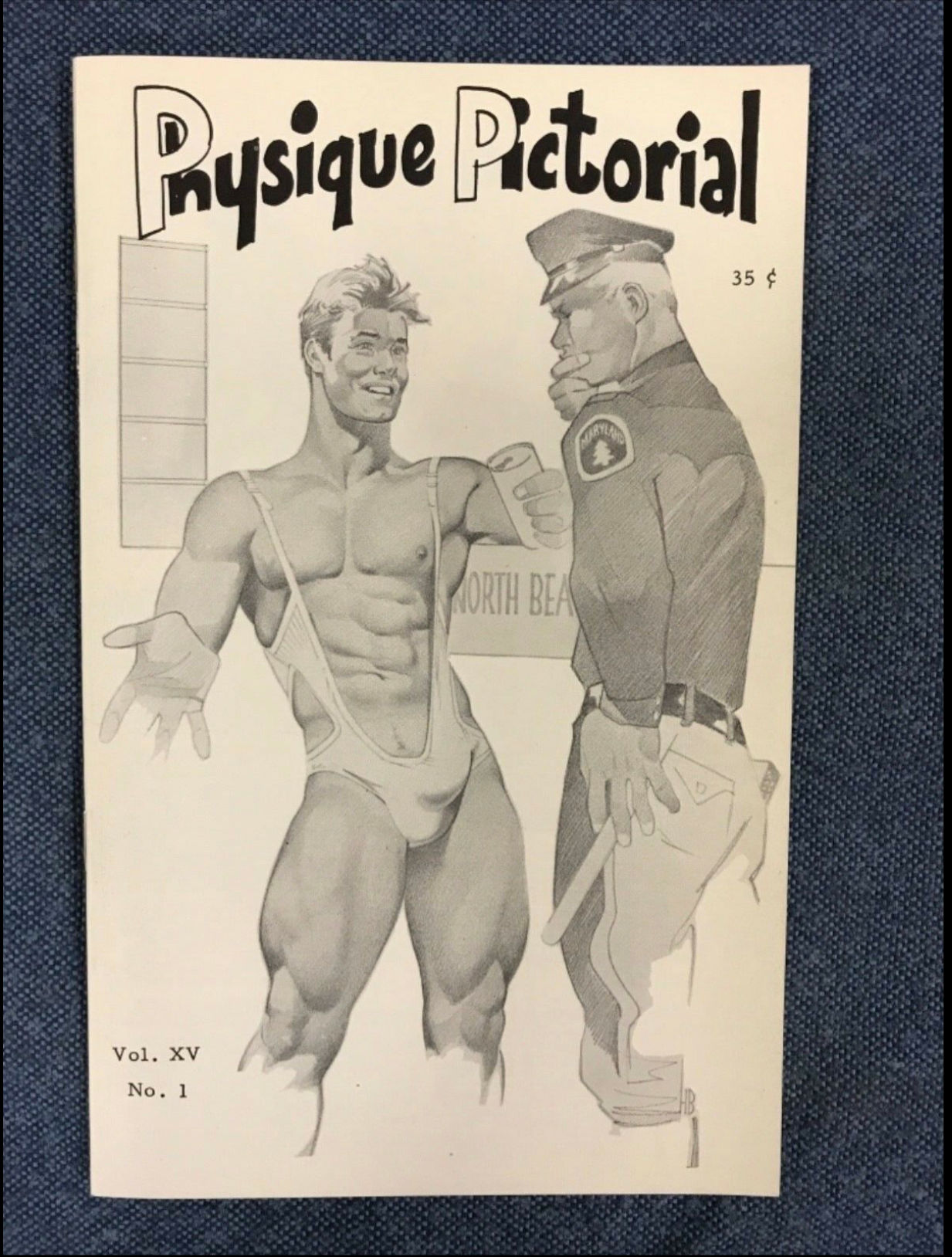 Physique Pictorial Vol.15 No.1 1965 Original Uncirculated Bob Mizer Estate