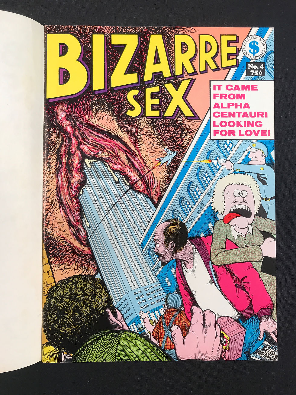 Thumbnail: BIZARRE SEX #4 Underground Comic 1972, 1st Printing Denis Kitchen Sink Comix