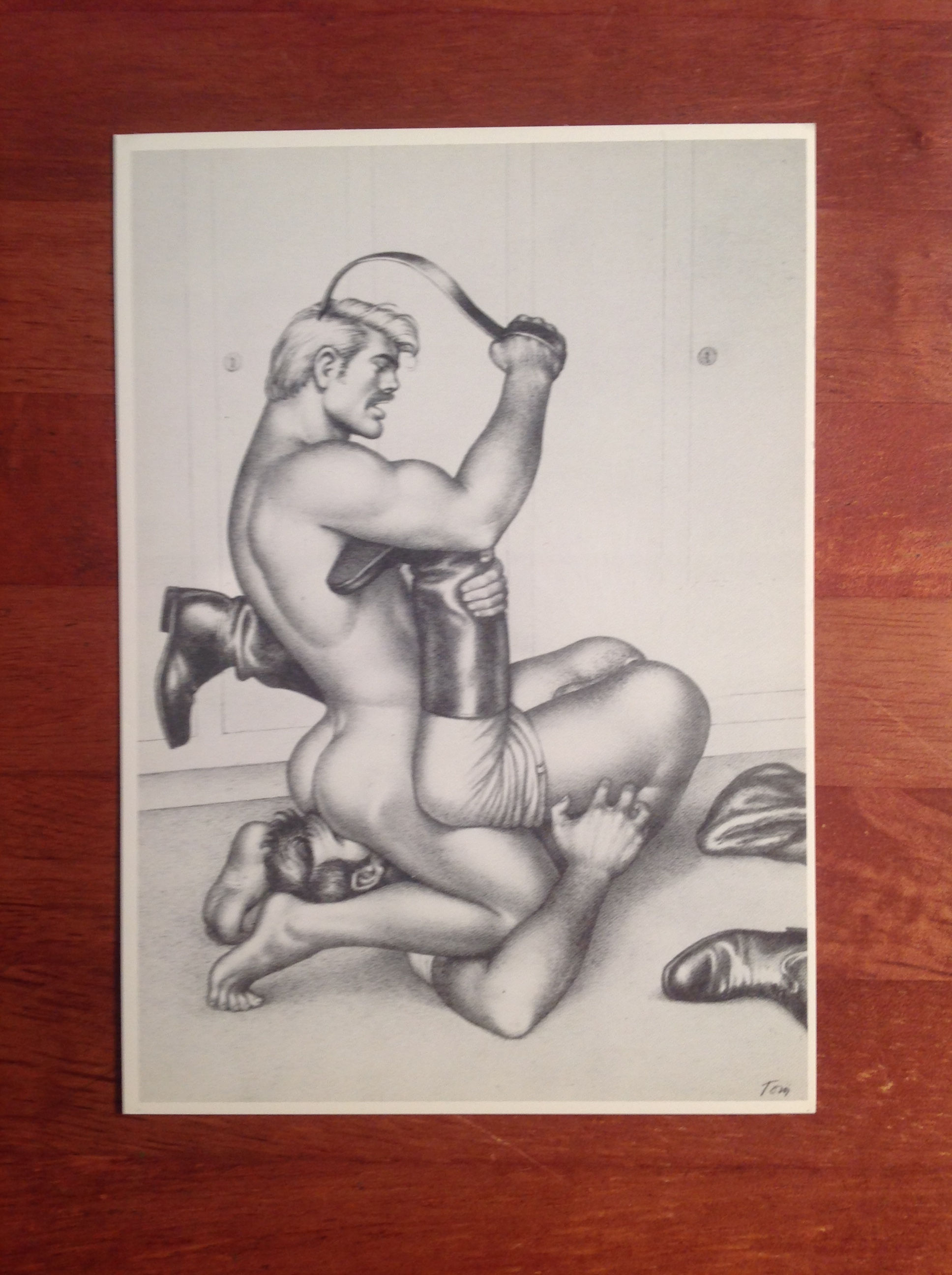 Tom of Finland 5x7 Print Mint Uncirculated from the 1980's "THIEF" series #3 of 