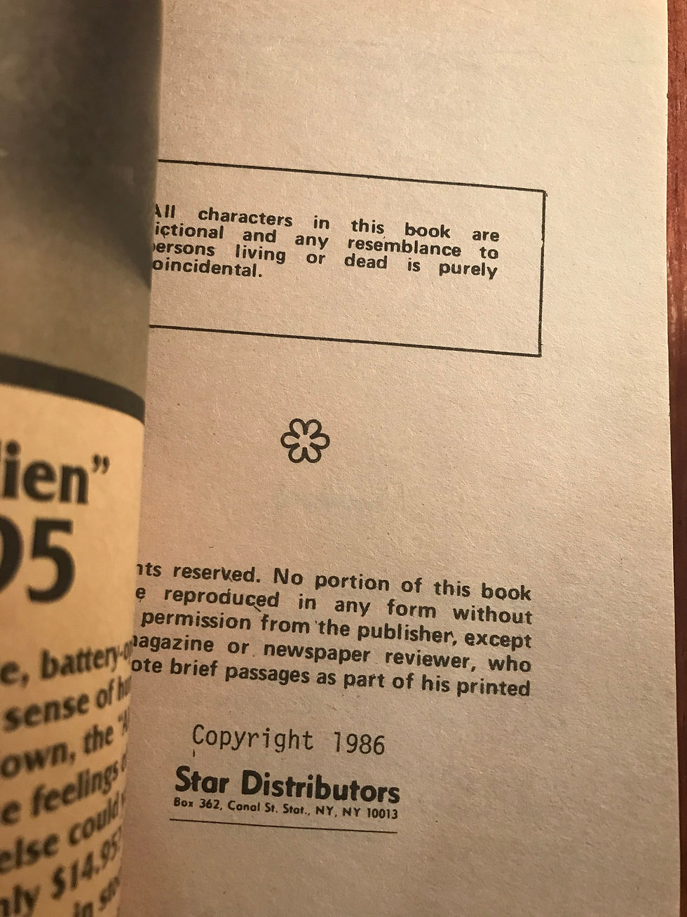 Thumbnail: Vintage 1986 Pulp Book “NIGHTS OF HUMILIATION” Siren Slavegirls Series SS-119