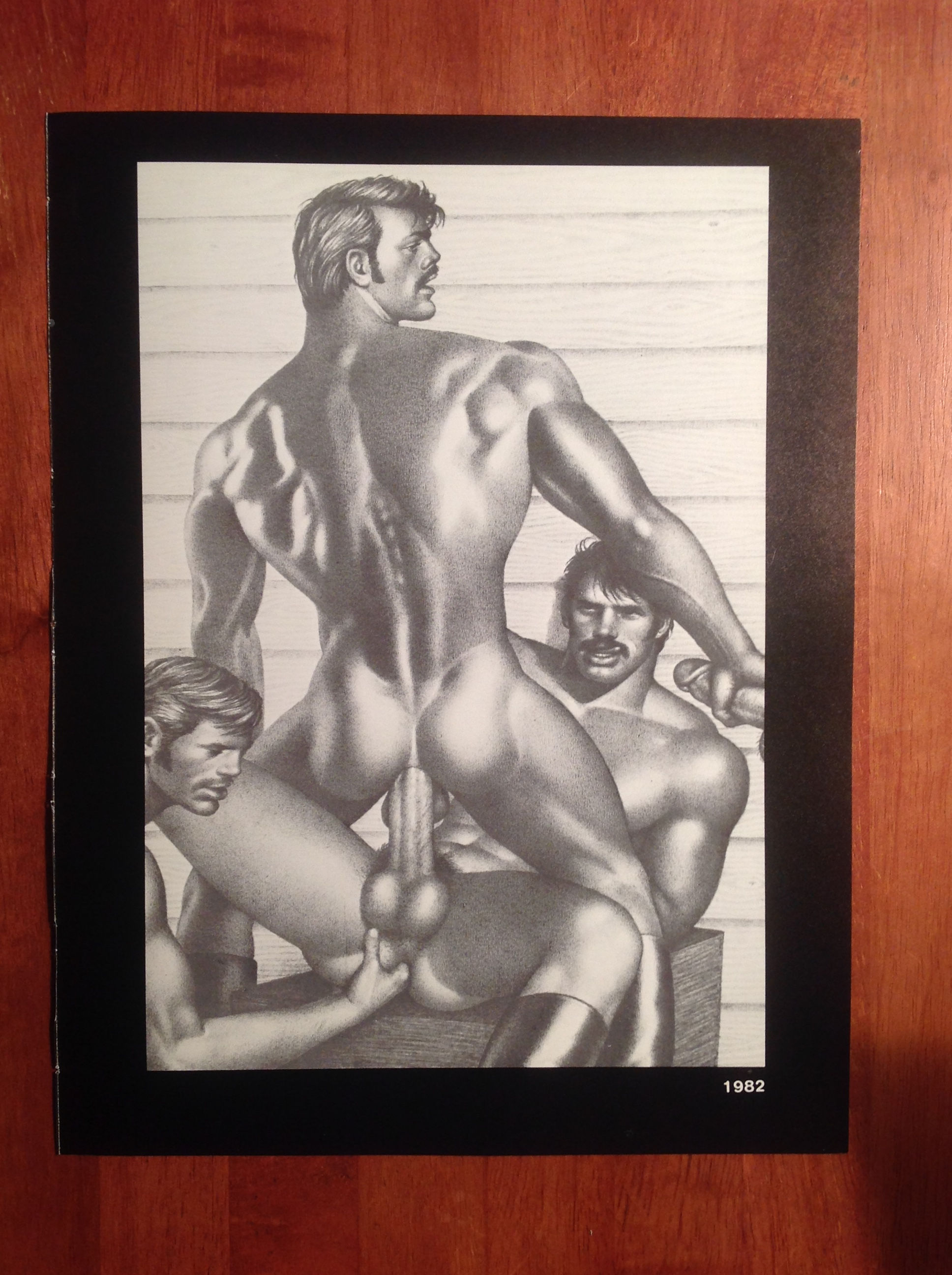 Tom of Finland Art Print Retrospective #1, 1988 TF154