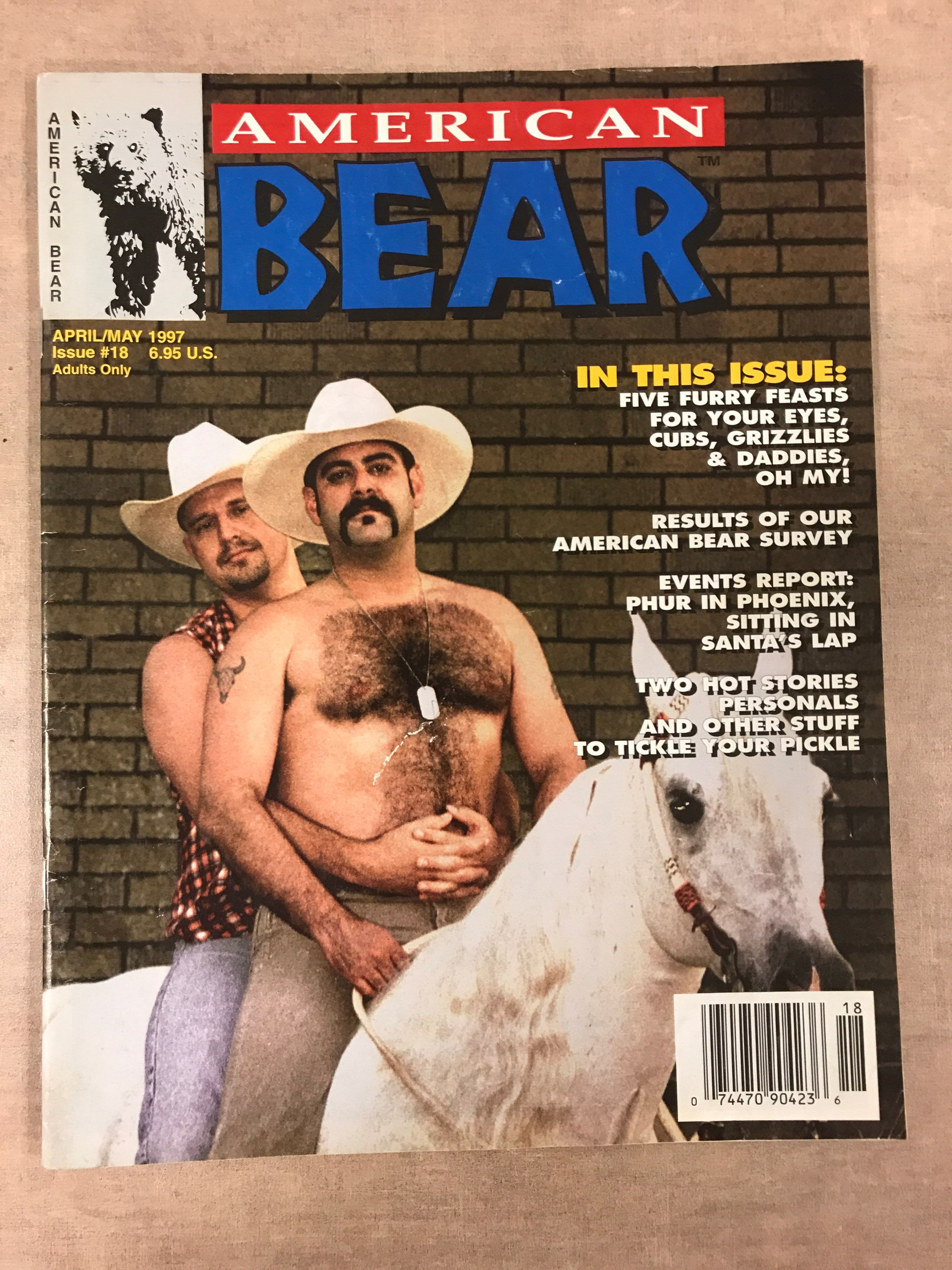 American Bear #18 1997 Gay Men's Bear Magazine 