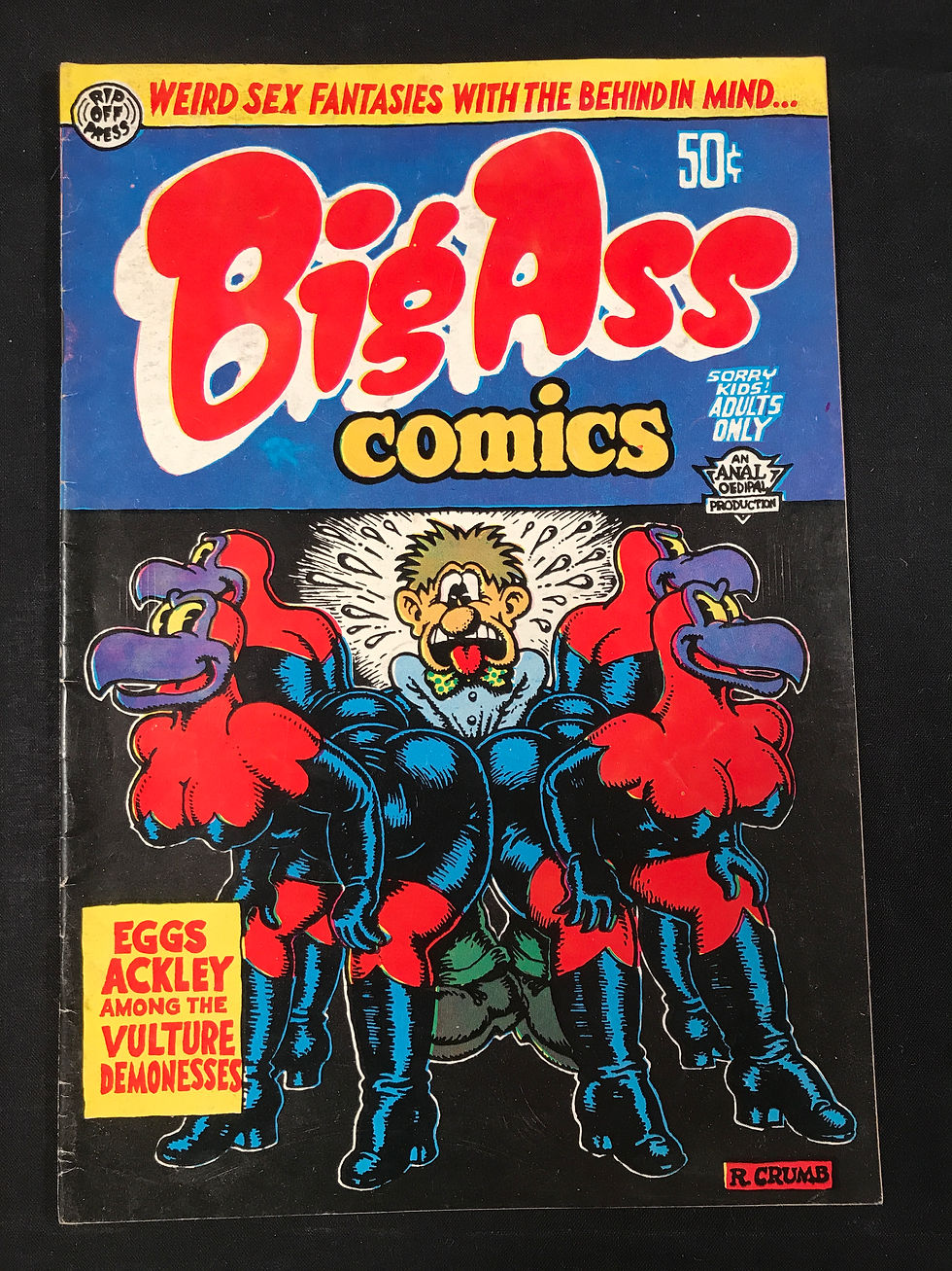 Thumbnail: BIG ASS COMICS by RIP OFF PRESS Underground Robert Crumb Classic 1969