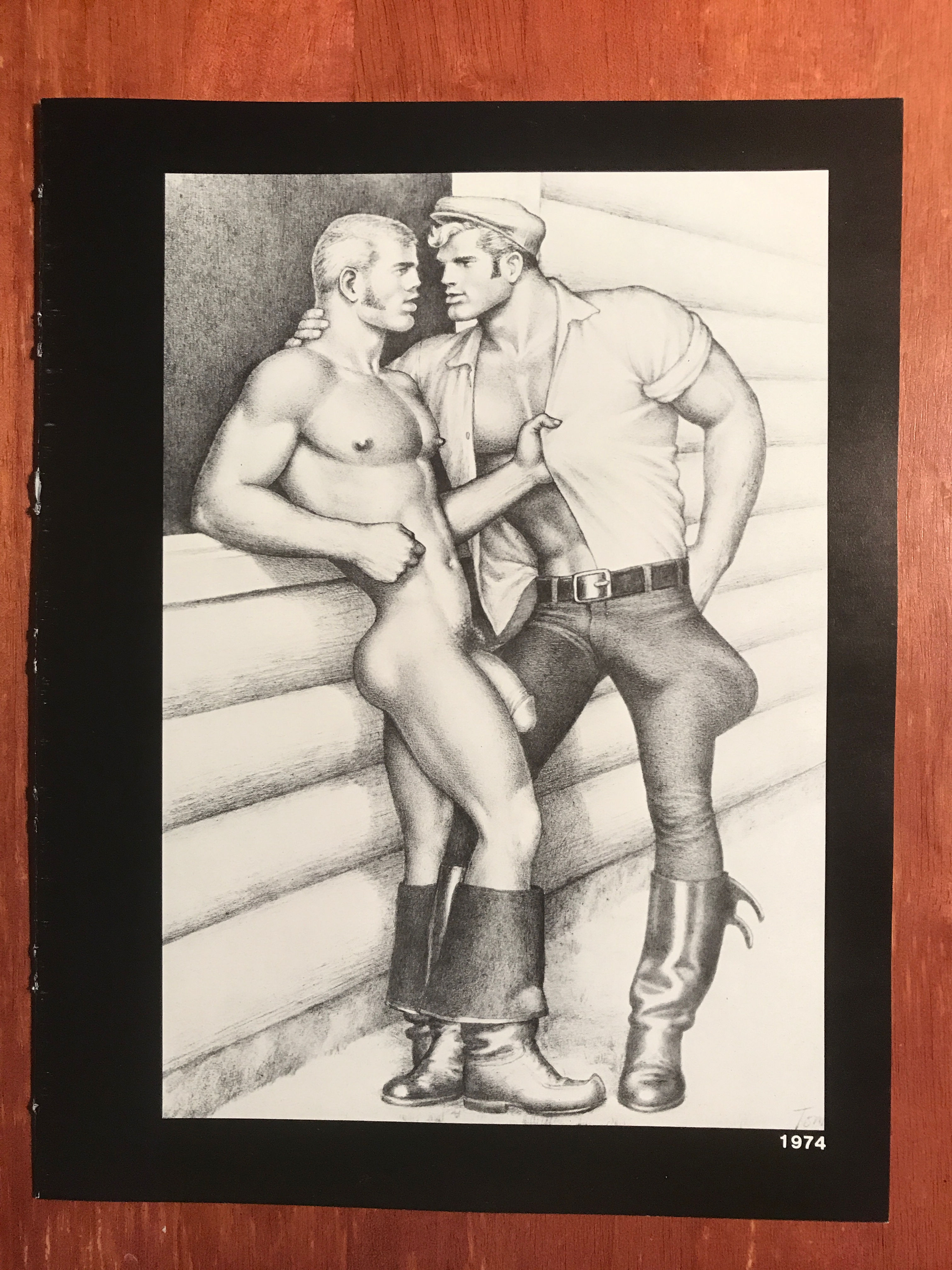 Tom of Tom of Finland Art Print Retrospective #1, 1988 TF82