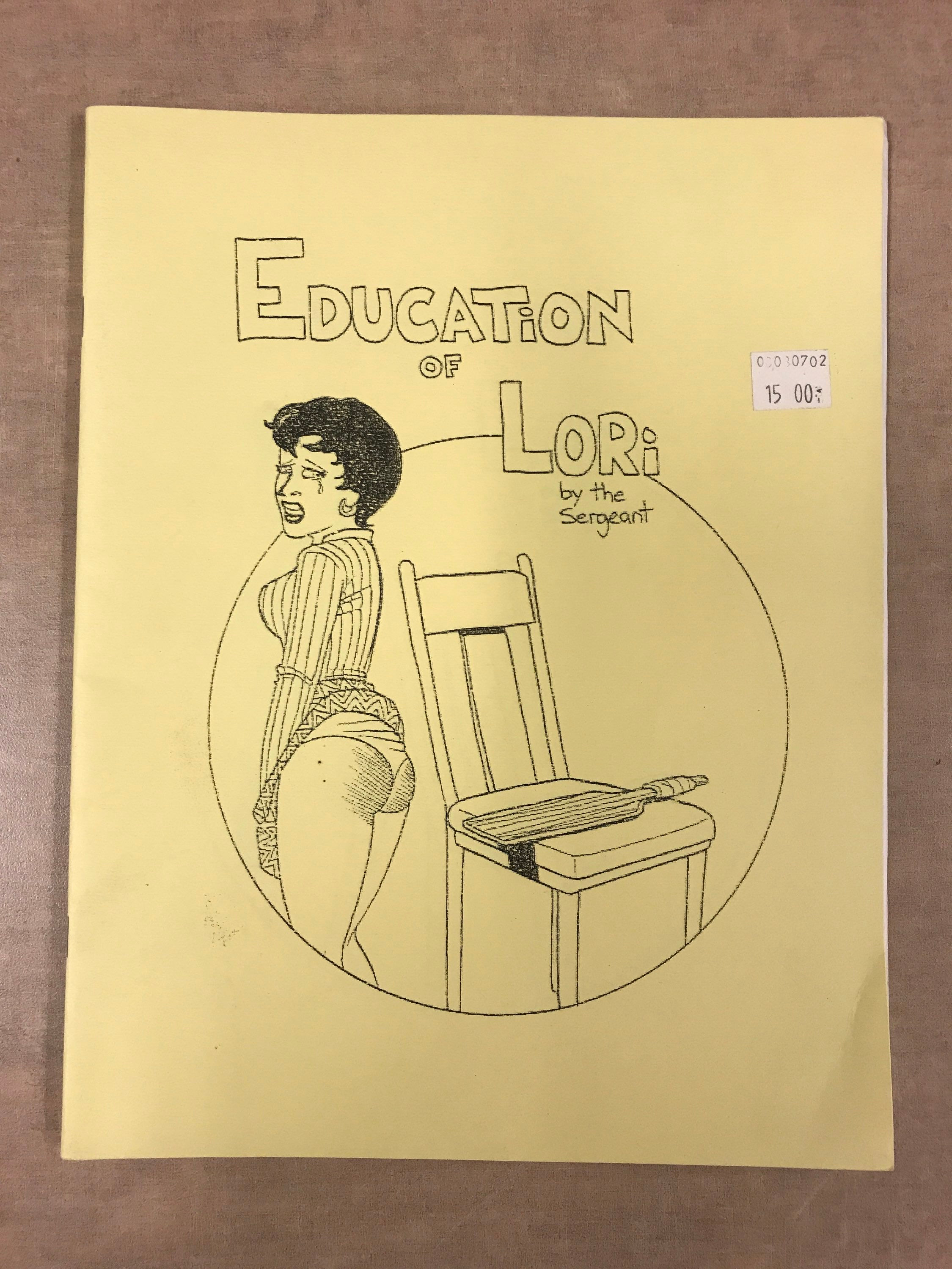 Education of Lori by the Sergeant, Vintage Female Spanking Magazine c.2000