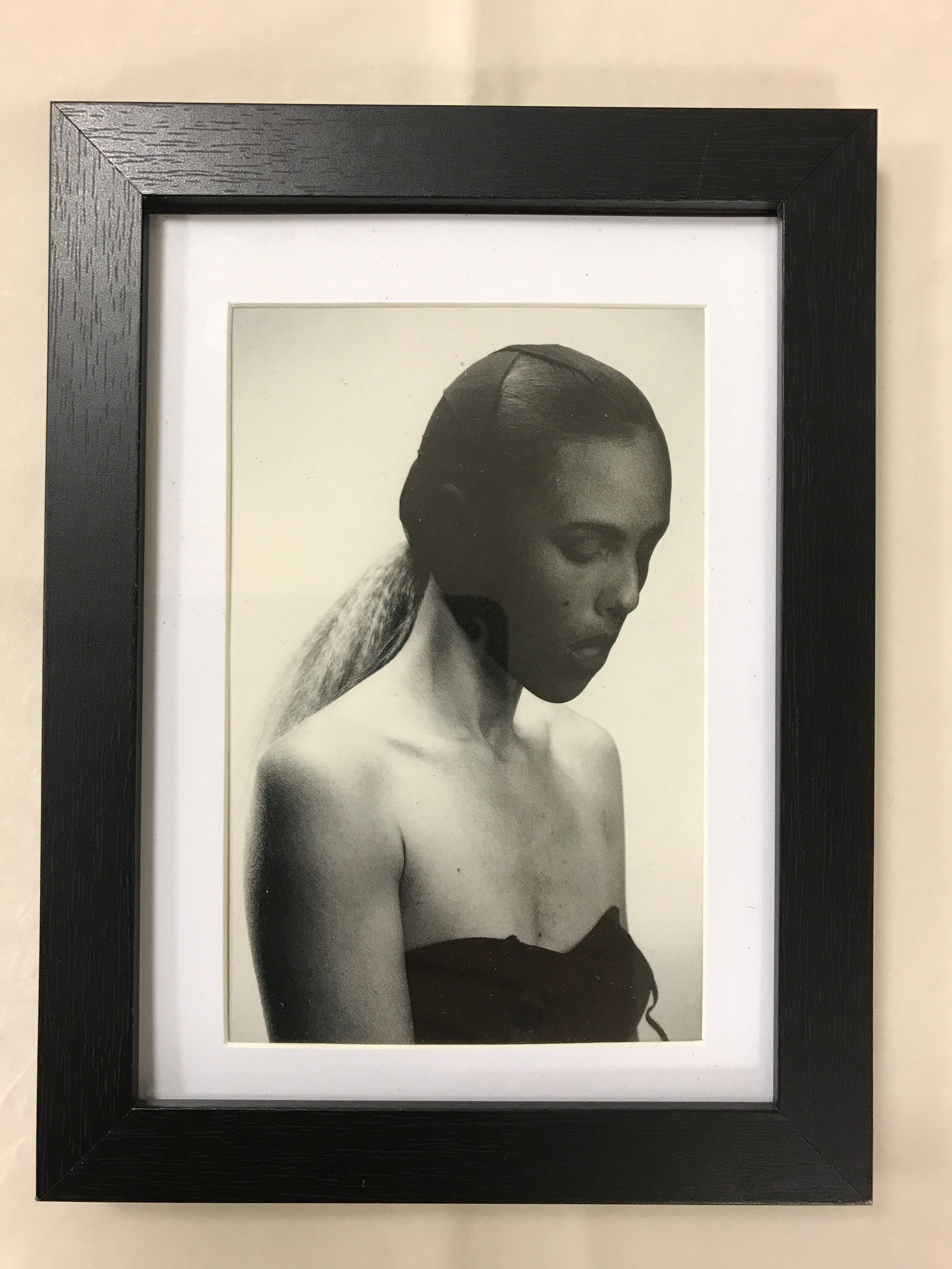 FETISH GIRLS Matted & Framed Art Postcard Print by Eric Kroll “Lynka”