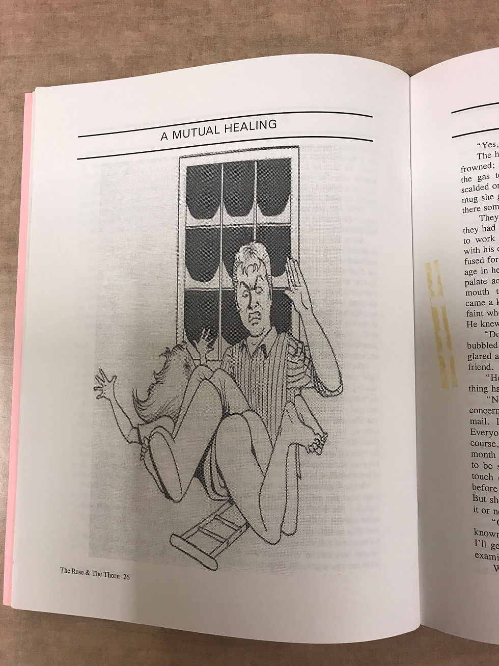 Thumbnail: The Rose and Thorn #19, Vintage Female Spanking Magazine 2002