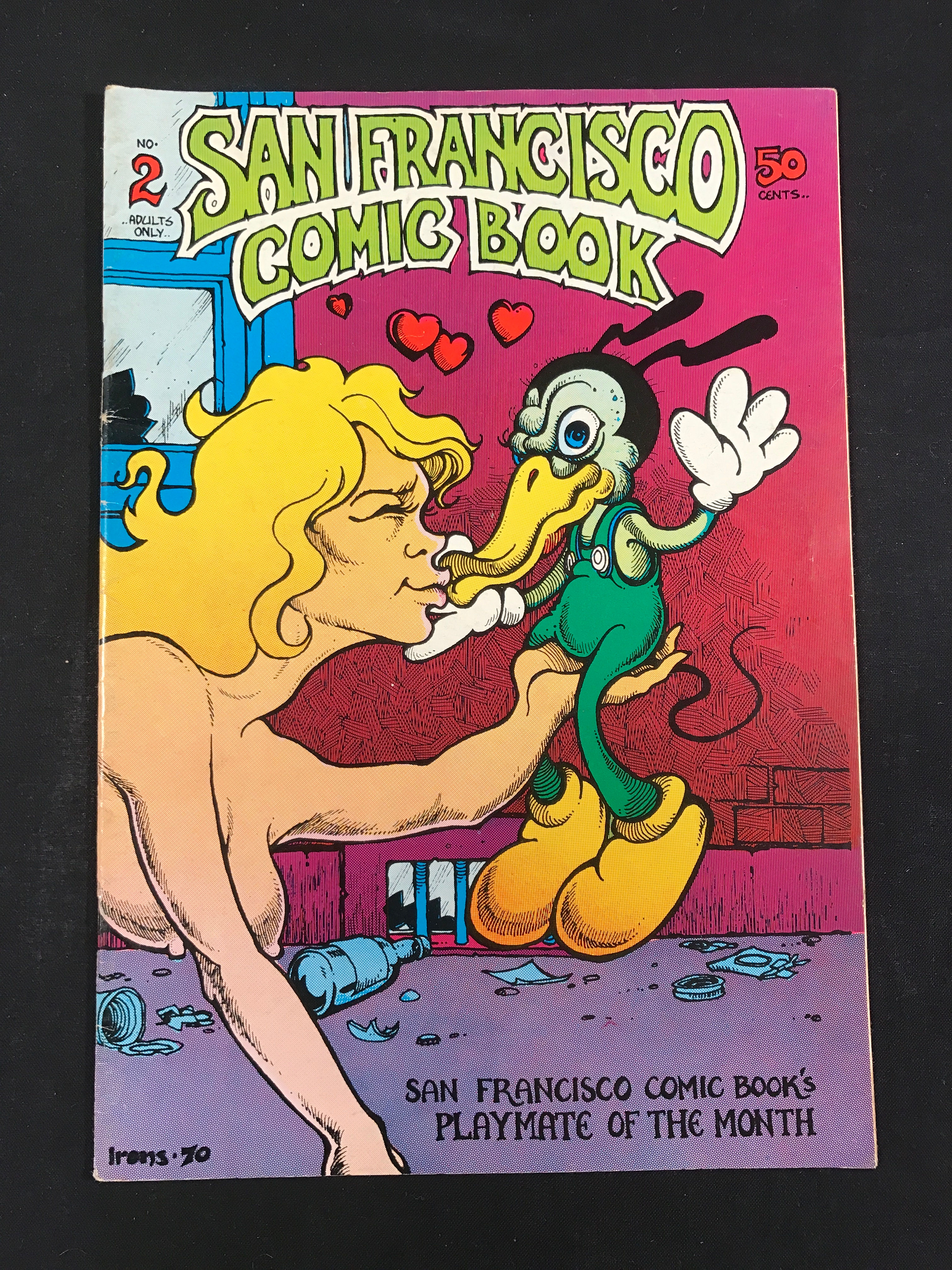 San Francisco Comic Book #2 Greg Irons, 1st Printing 1970 Underground Comix
