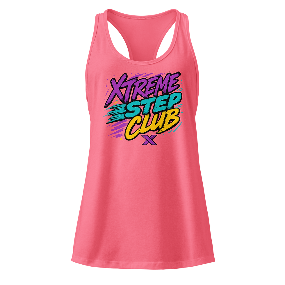 Thumbnail: Xtreme Step Club Retro Racerback| Statement Logo (Purple)