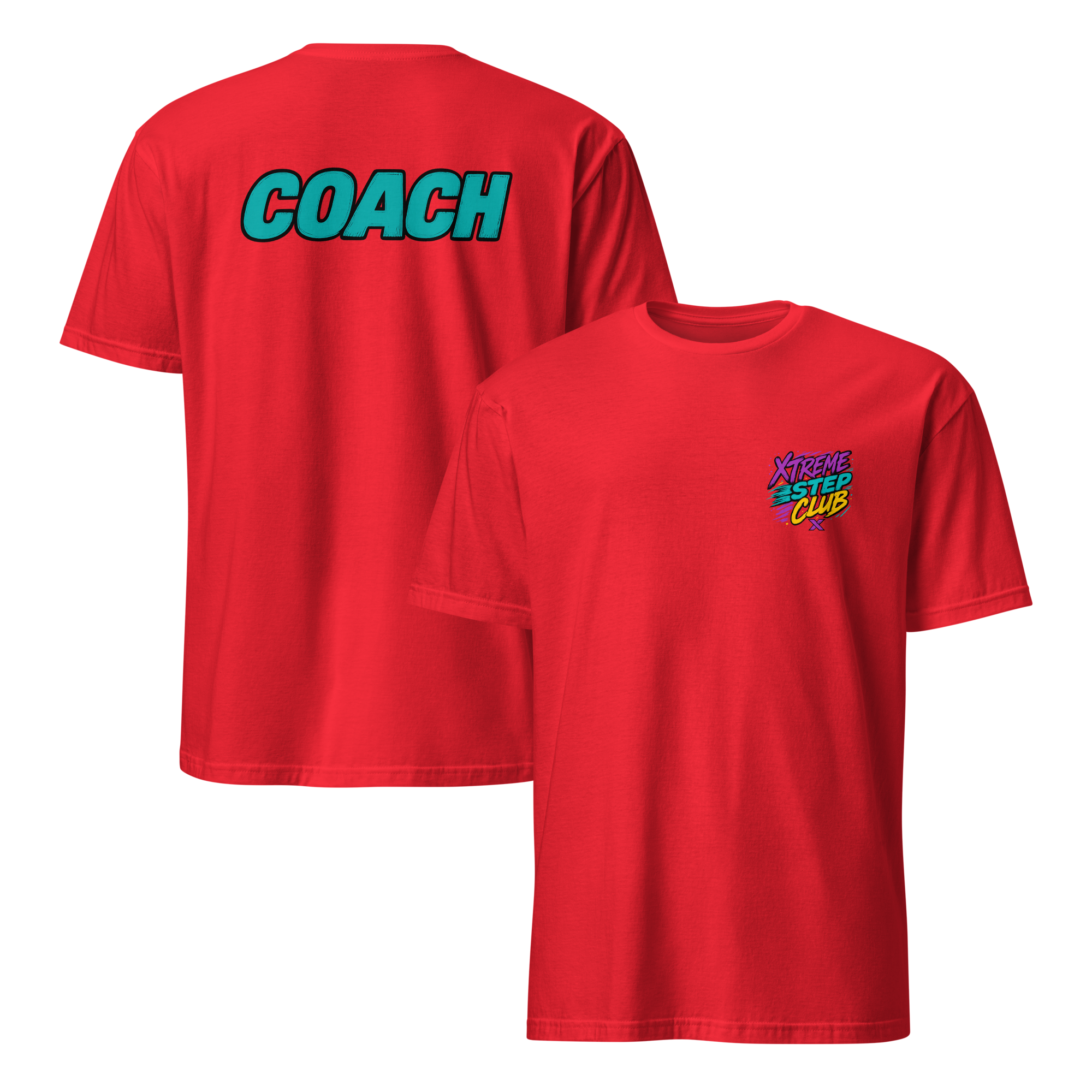 Xtreme Step Club Retro Coach Tee | Classic Logo (Purple)