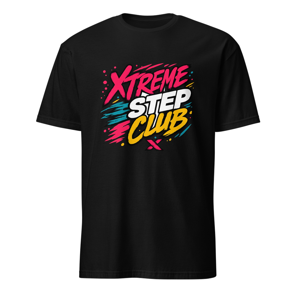 Thumbnail: Xtreme Step Club Retro Tee | Statement Logo (Pink)