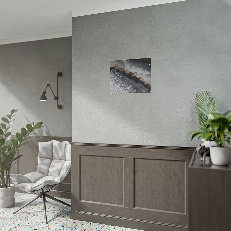Thumbnail: Grey Moonstone Fine Art Print - Opulence