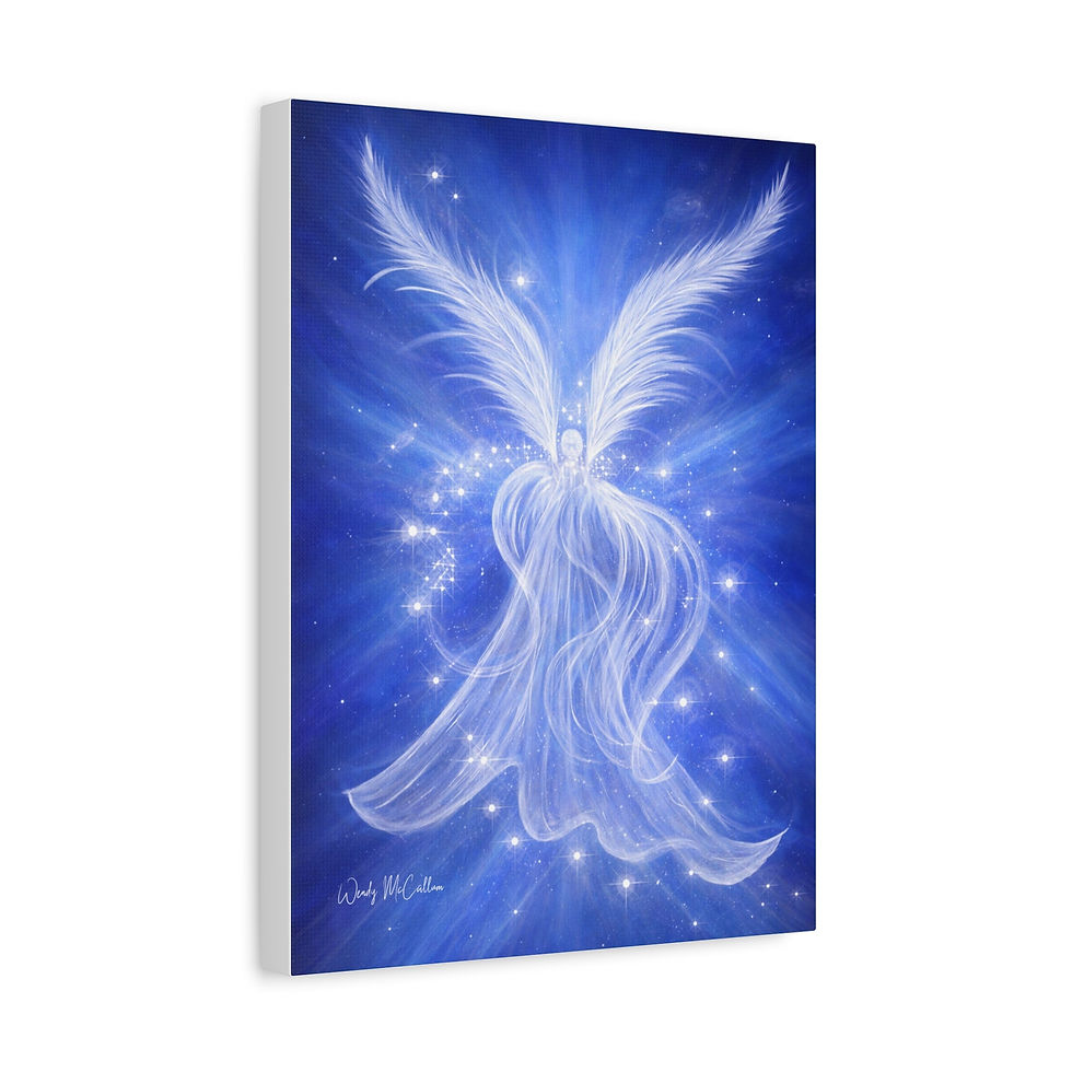 Thumbnail: Archangel Michael Canvas Print – Protection, Strength and Divine Guidance