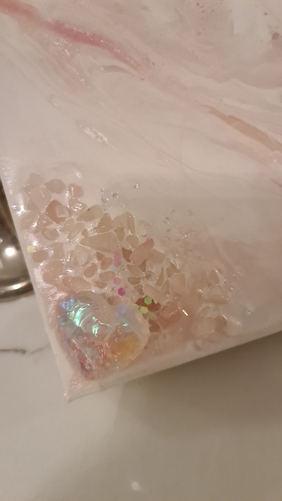 Thumbnail: Love Infusion series - Mini Geode Art   4/6