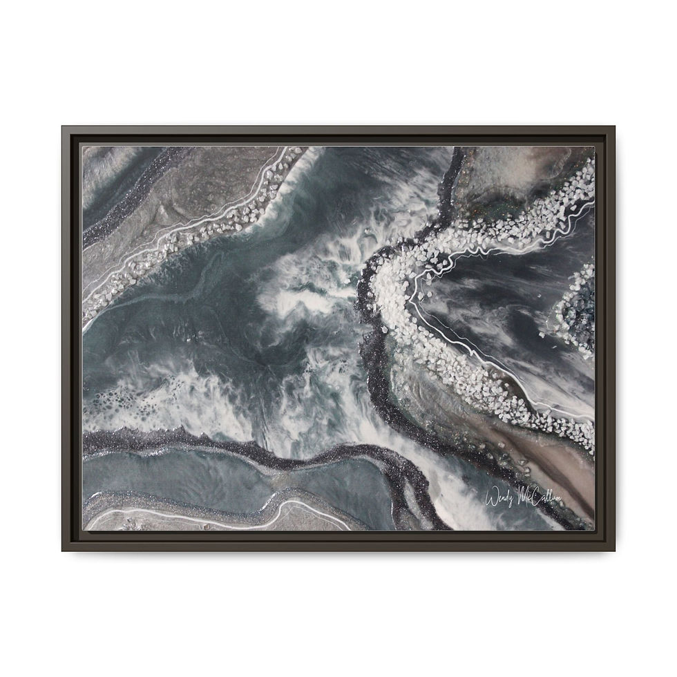 Thumbnail: Vista Framed Print - Opulence
