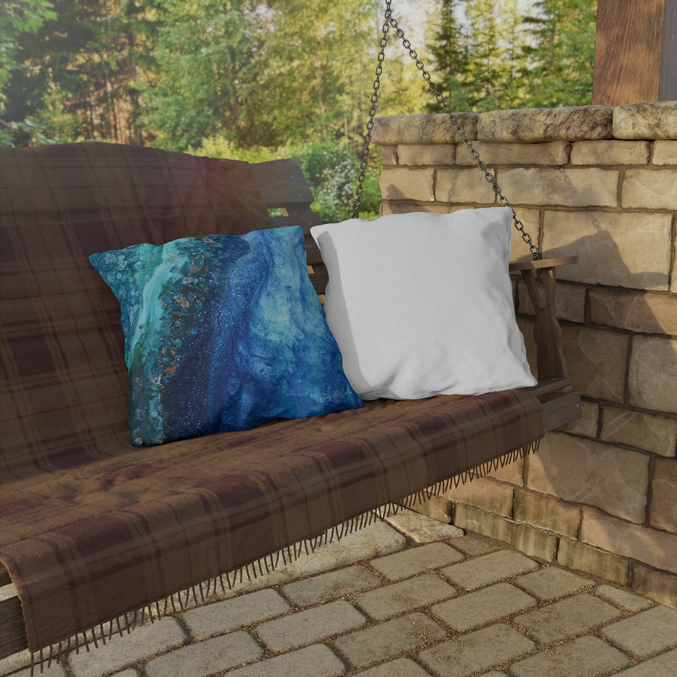 Thumbnail: Elucidation Opulence Outdoor Pillow - Patio Cushion