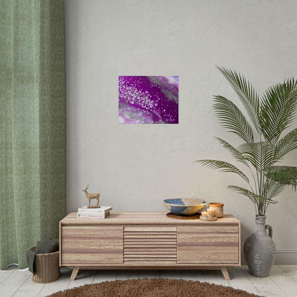 Thumbnail: Amethyst Dreams Fine Art Print - Grace