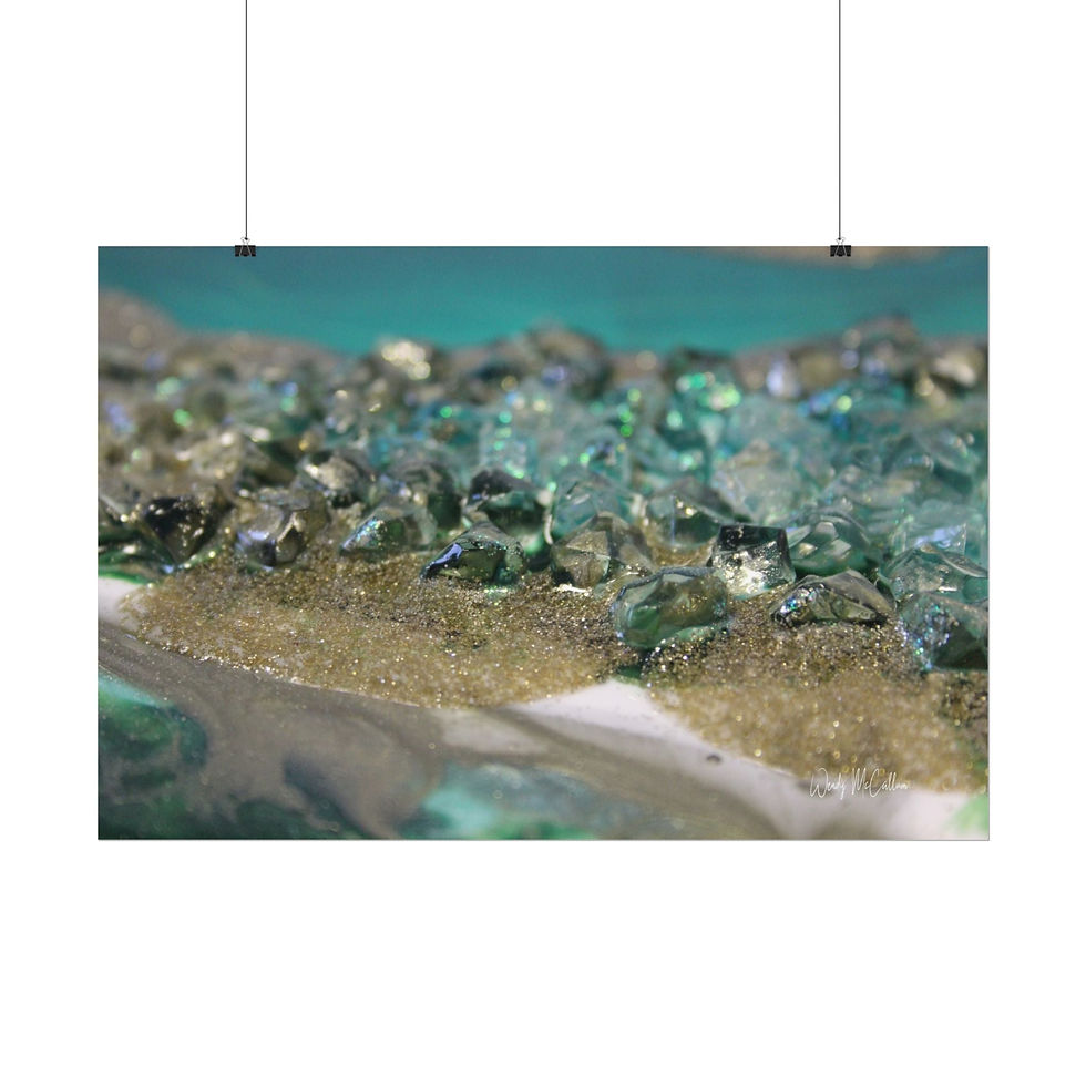 Thumbnail: Dioptase Fine Art Print - Elegance