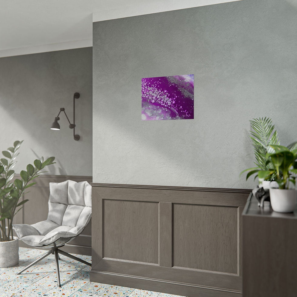 Thumbnail: Amethyst Dreams Fine Art Print - Grace