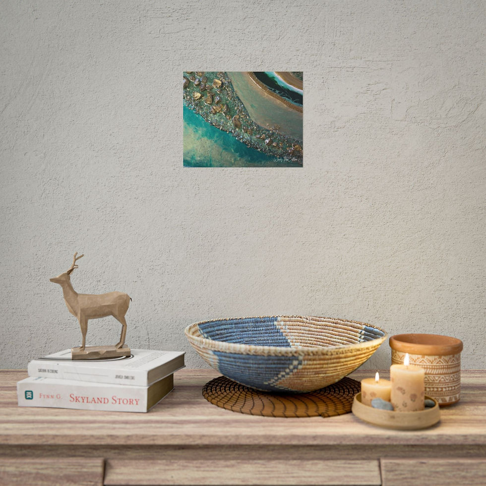 Thumbnail: Dioptase Fine Art Print - Grace