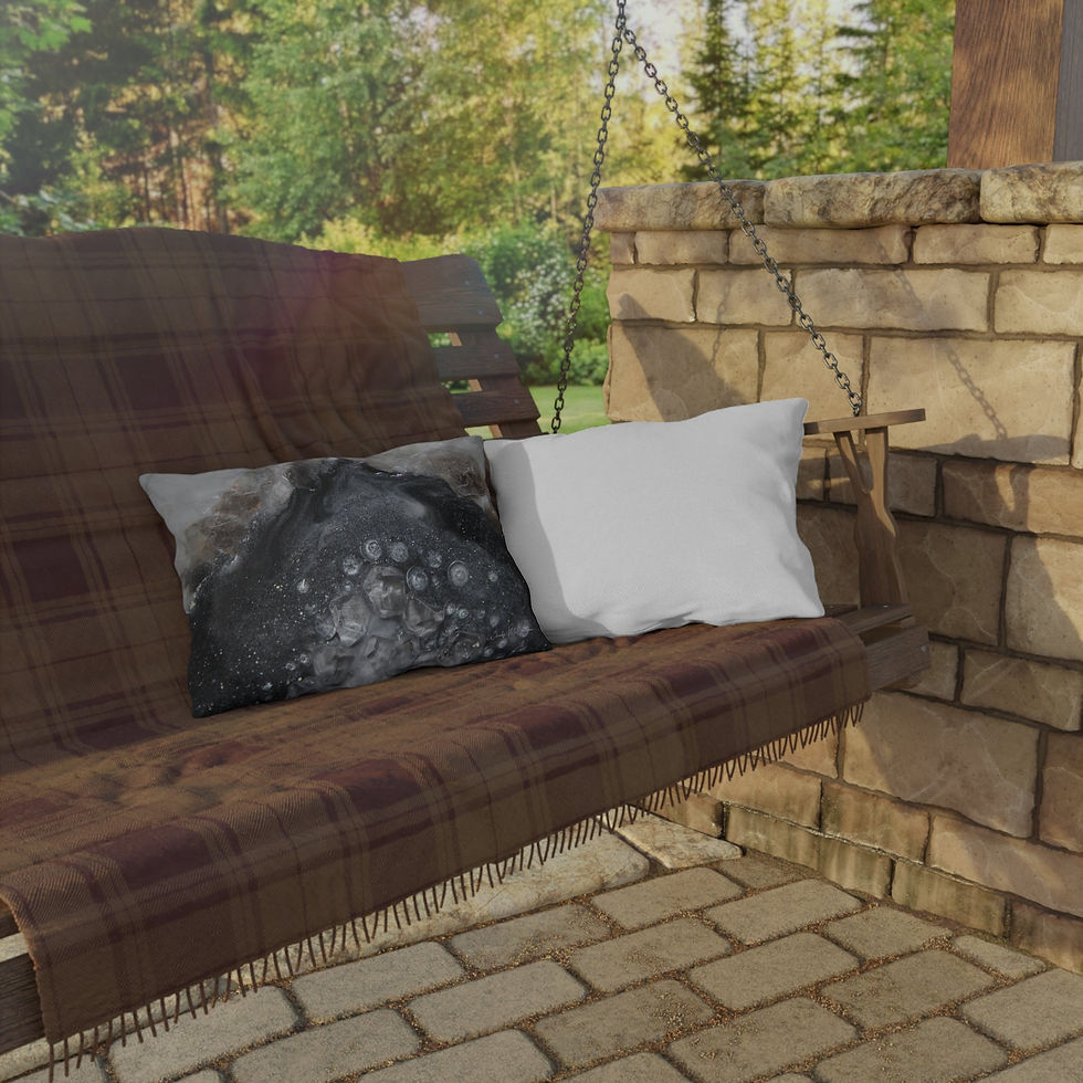 Thumbnail: Grey  Moonstone  Elehance Outdoor Pillow — Patio Cushion