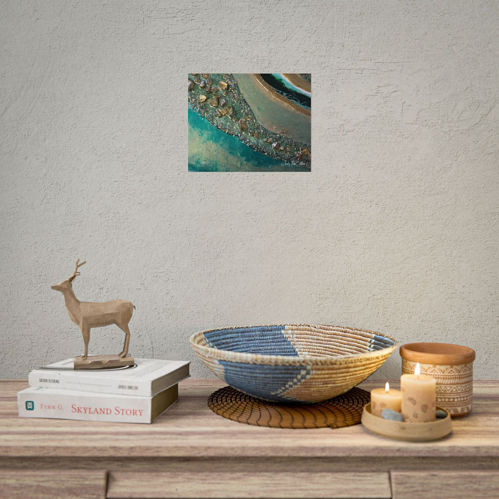 Thumbnail: Dioptase Fine Art Print - Grace