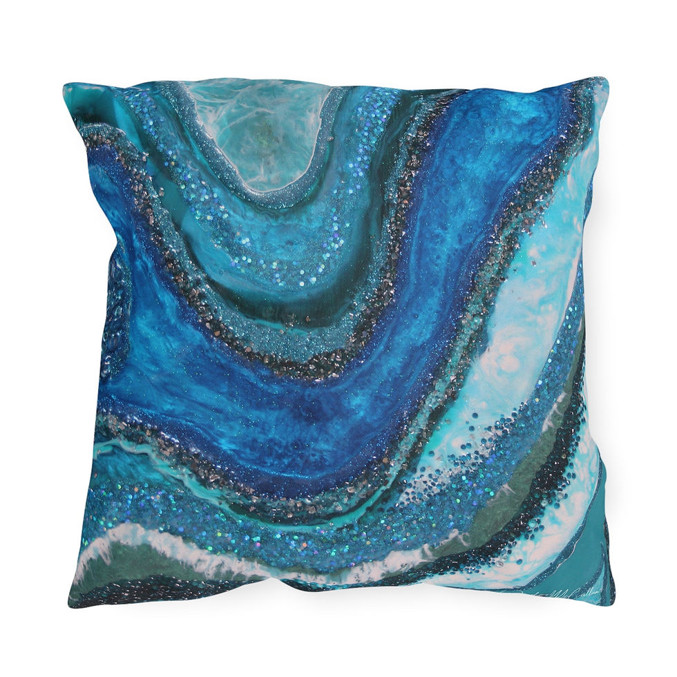 Thumbnail: Elucidation Splendour Outdoor Pillow - Patio Cushion