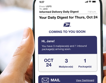 See Photos of Your Mail Before It Arrives, FREE! It's called Informed Delivery from the USPS.