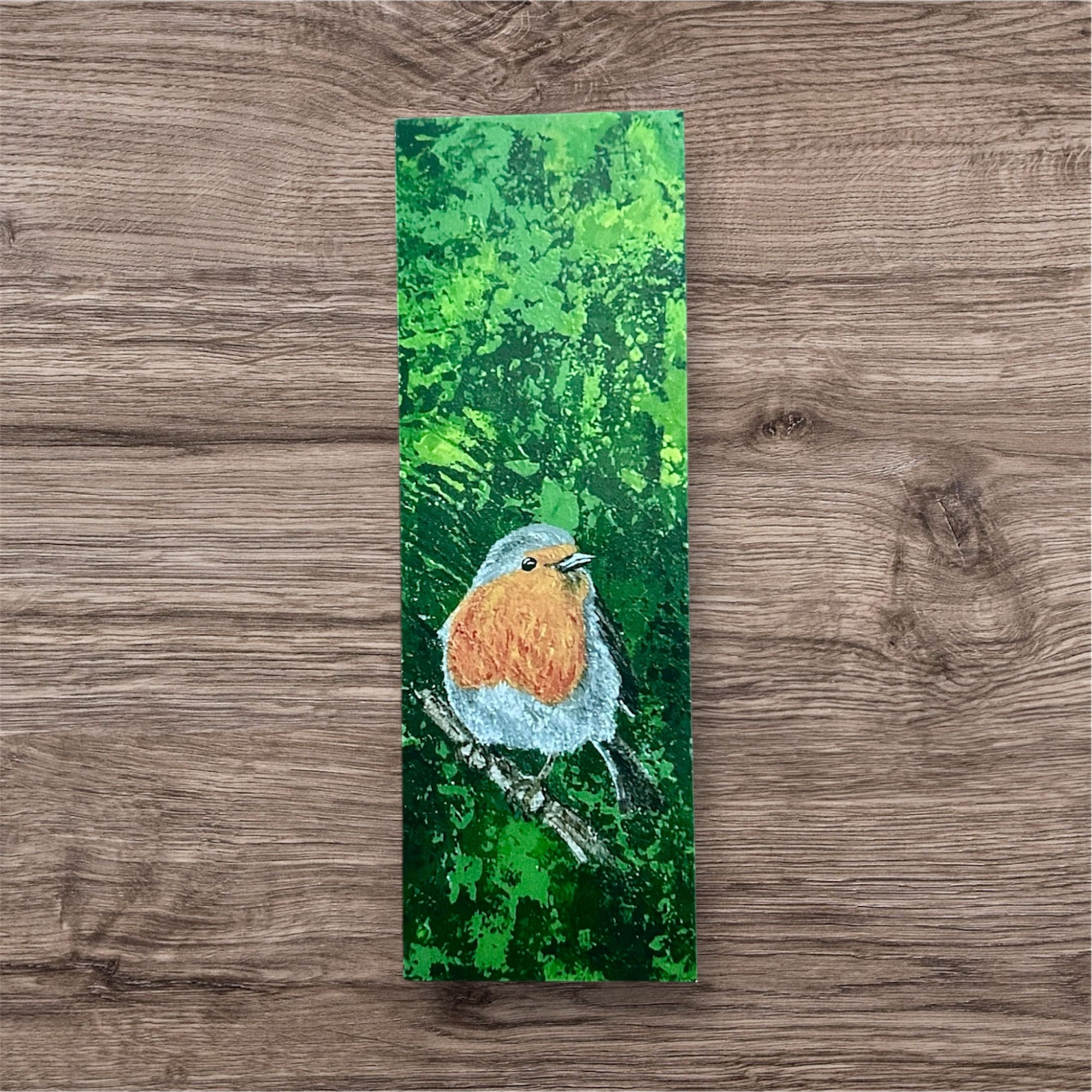 Bokmärke - Rödhake