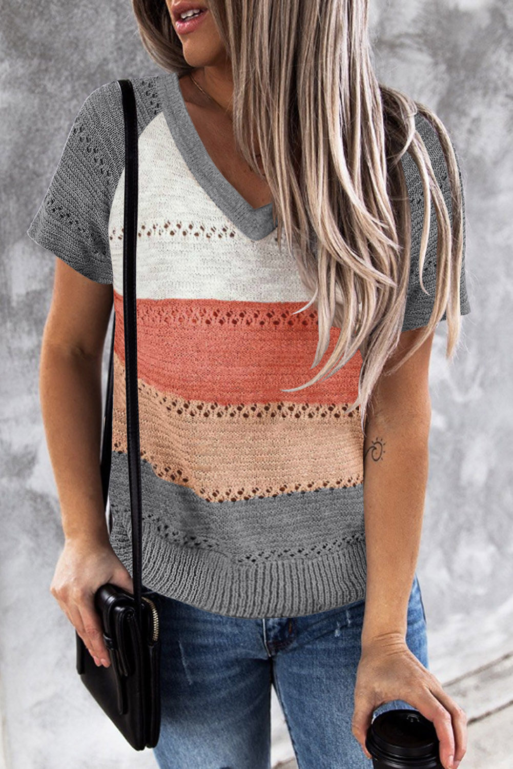 Carly Crochets Coral (S-2X)