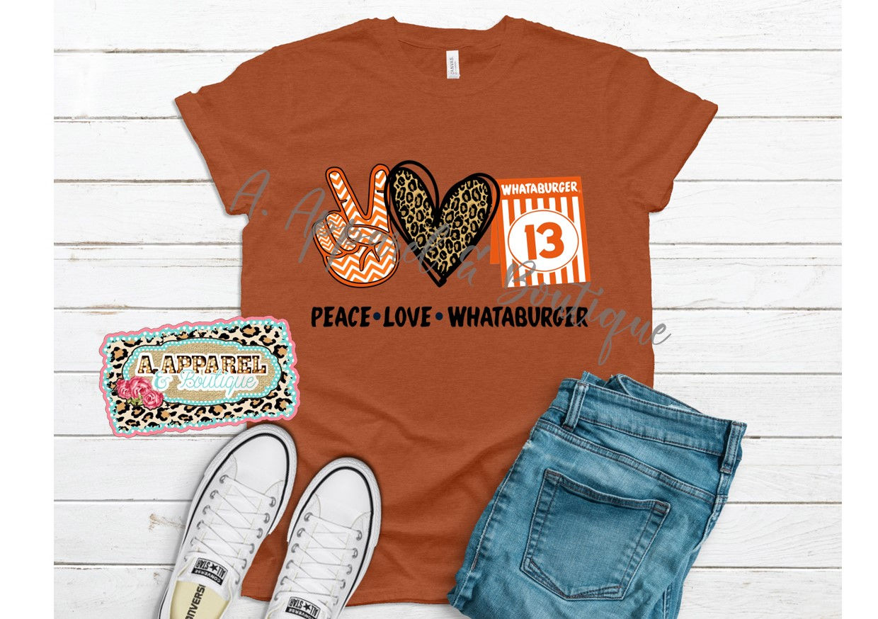 Peace Love Burger Tent