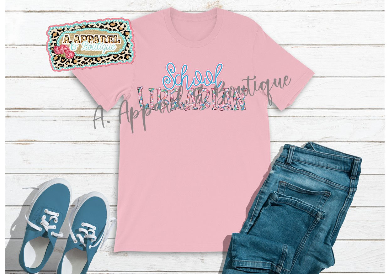 School Librarian Lilly P Floral