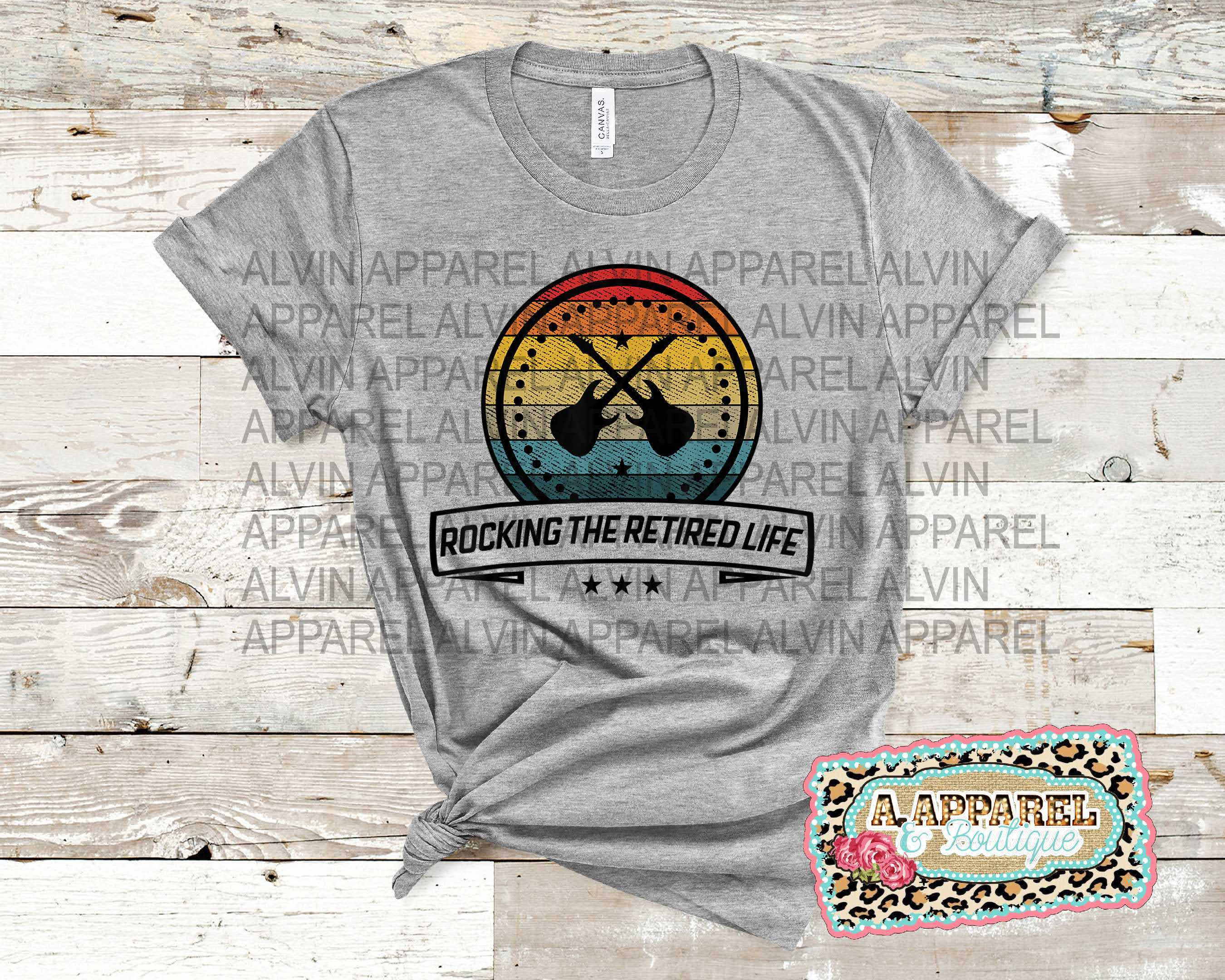 Guitars Crossed Rocking the Retired Life