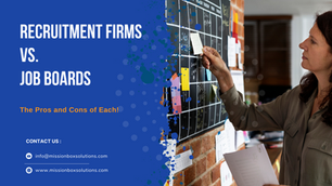 Recruitment Firms vs Job Boards - The Pros and Cons of Each