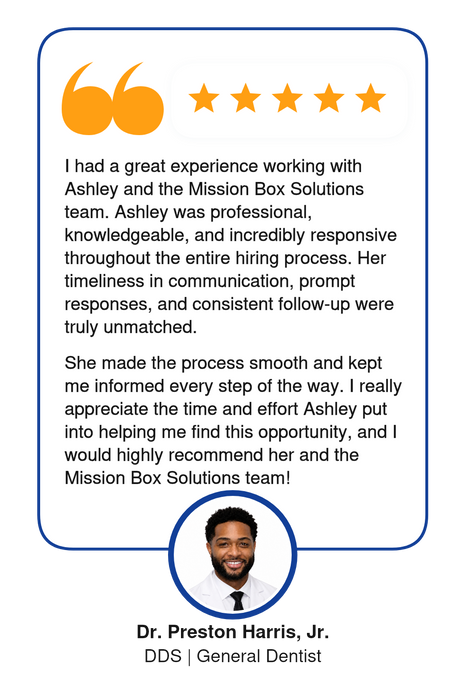 Dr. Preston Harris testimonial