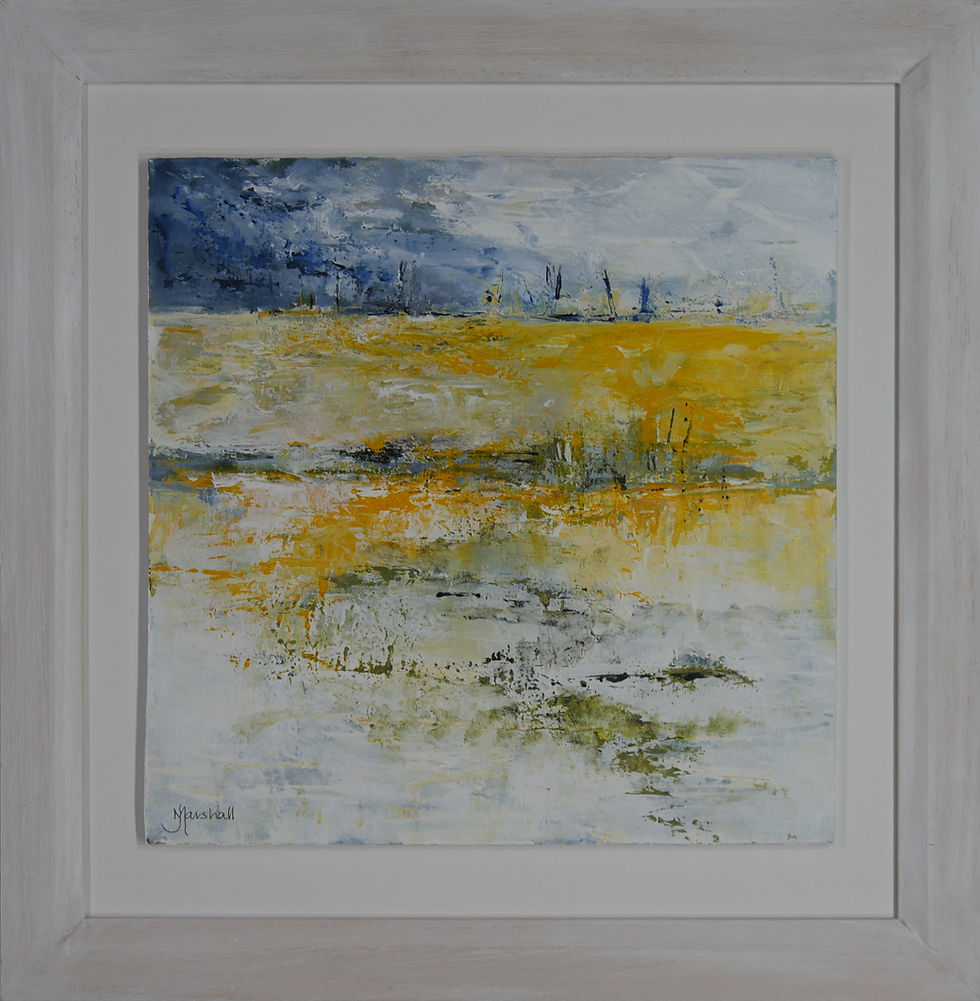 View from the marshes