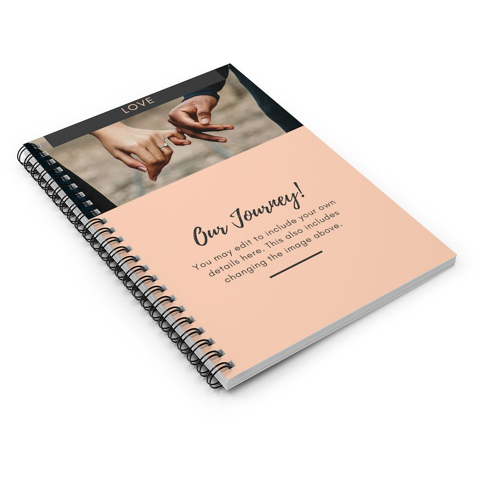 Thumbnail: Custom Love Notebook