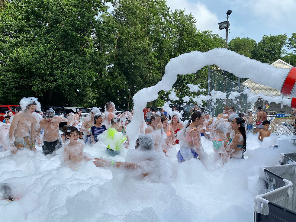 Cosmic Foam Party at FFC Swim Club