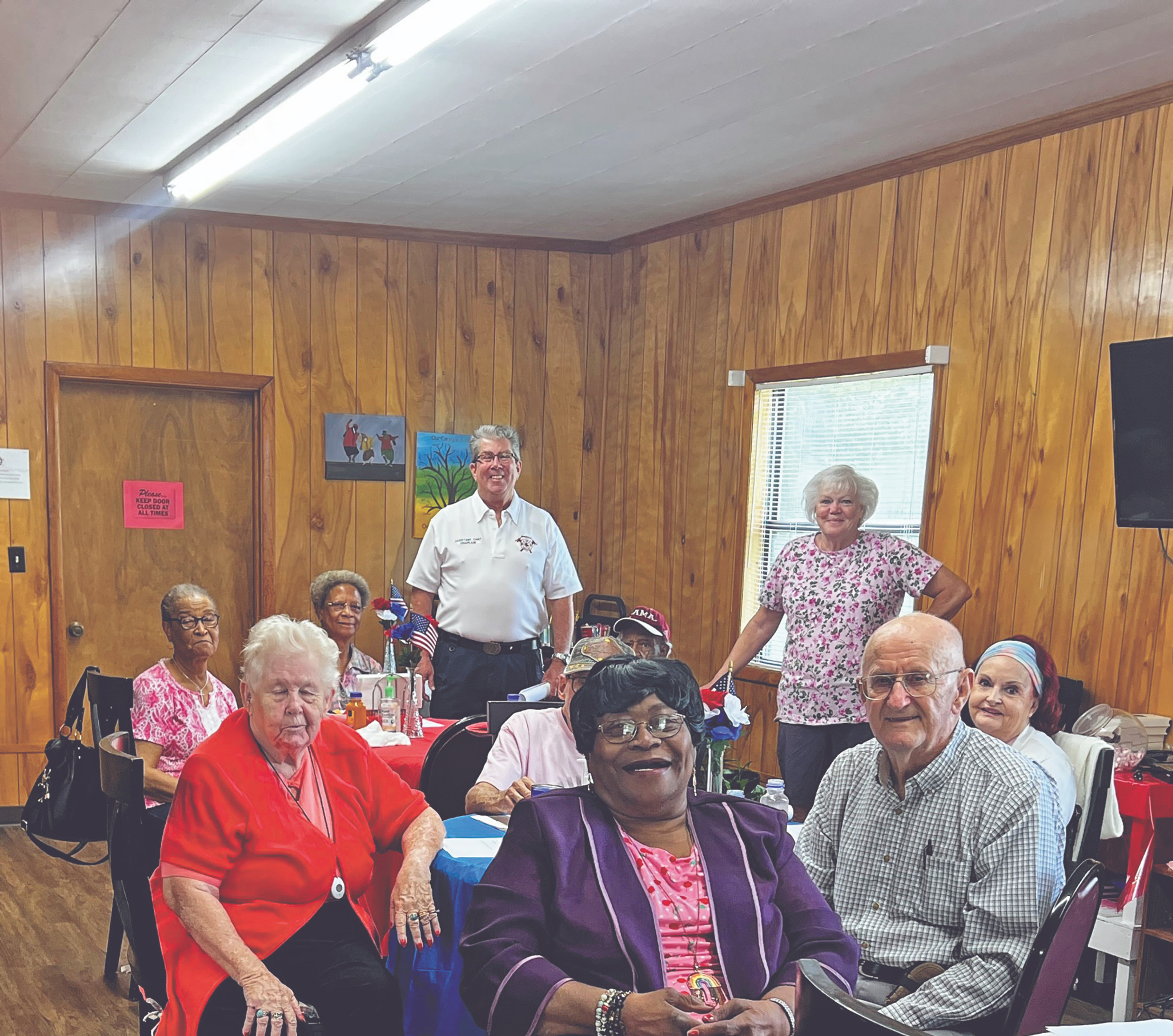 Assistant Fire Chief Bob Lemons Presents Fire Safety Talk at Graceville