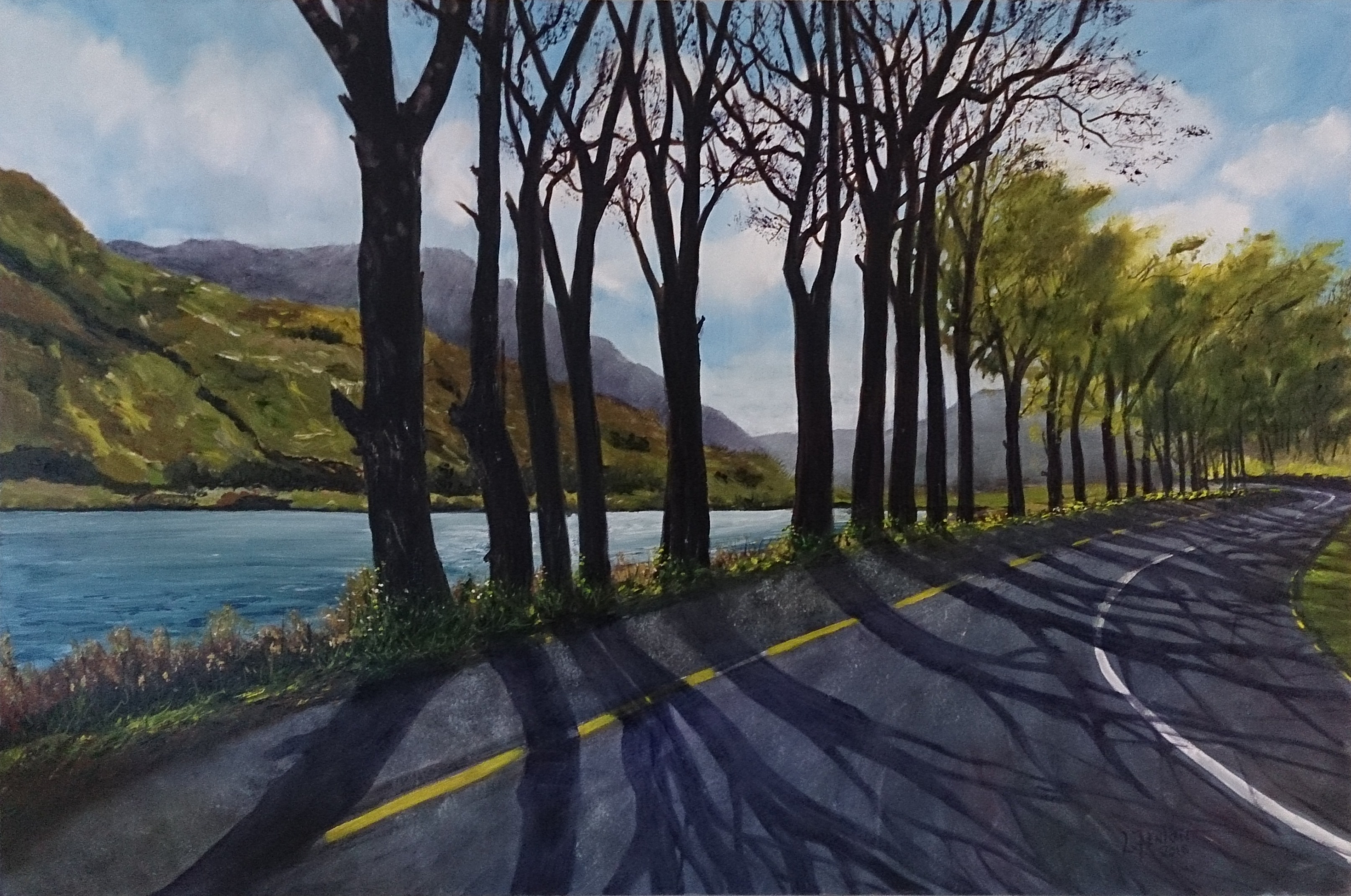 SOLD - The Road to Kylemore Abbey